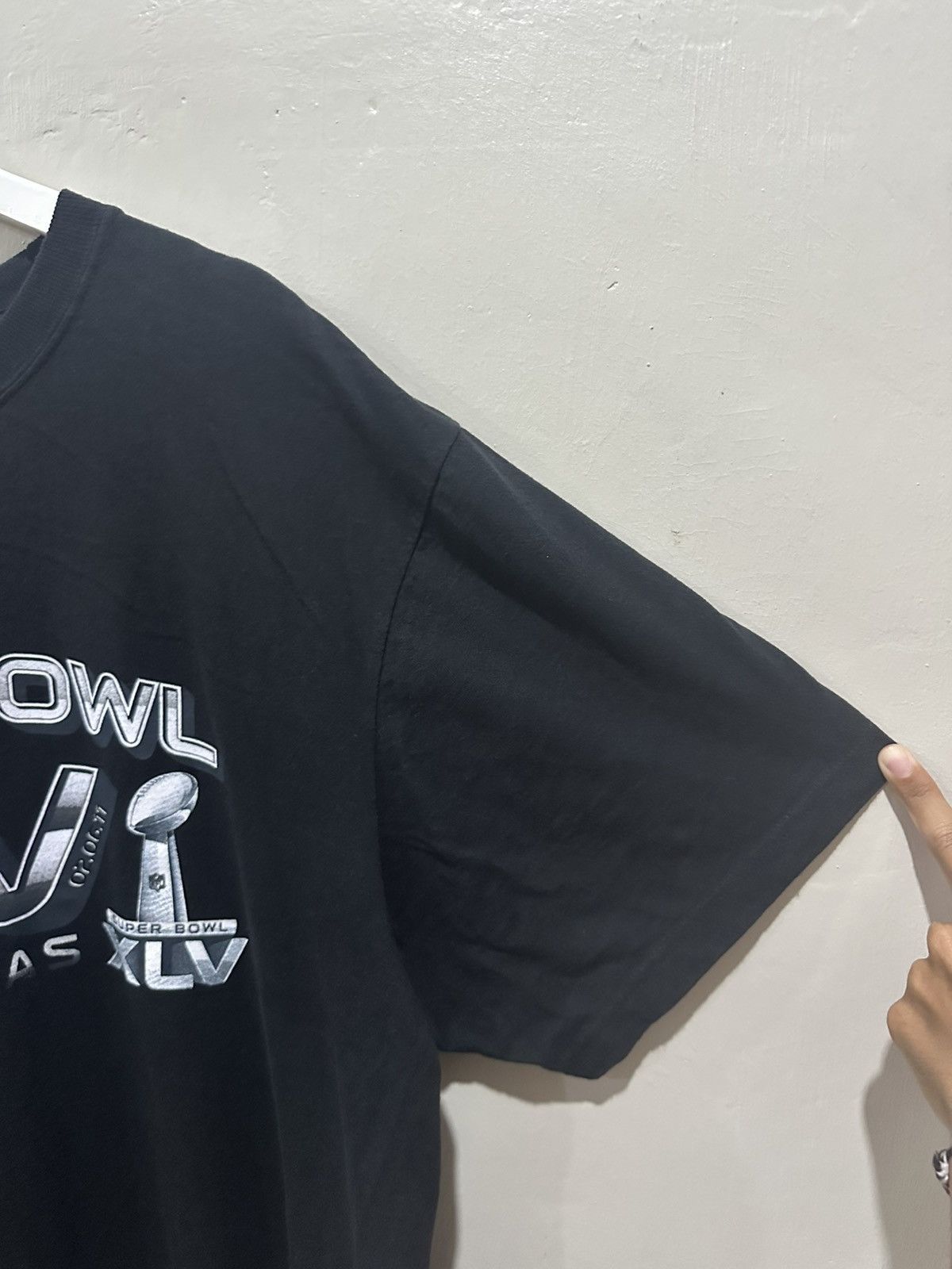 Reebok Super Bowl XLV x Tshirt x Vintage Size US XXL / EU 58 / 5 - 3 Thumbnail