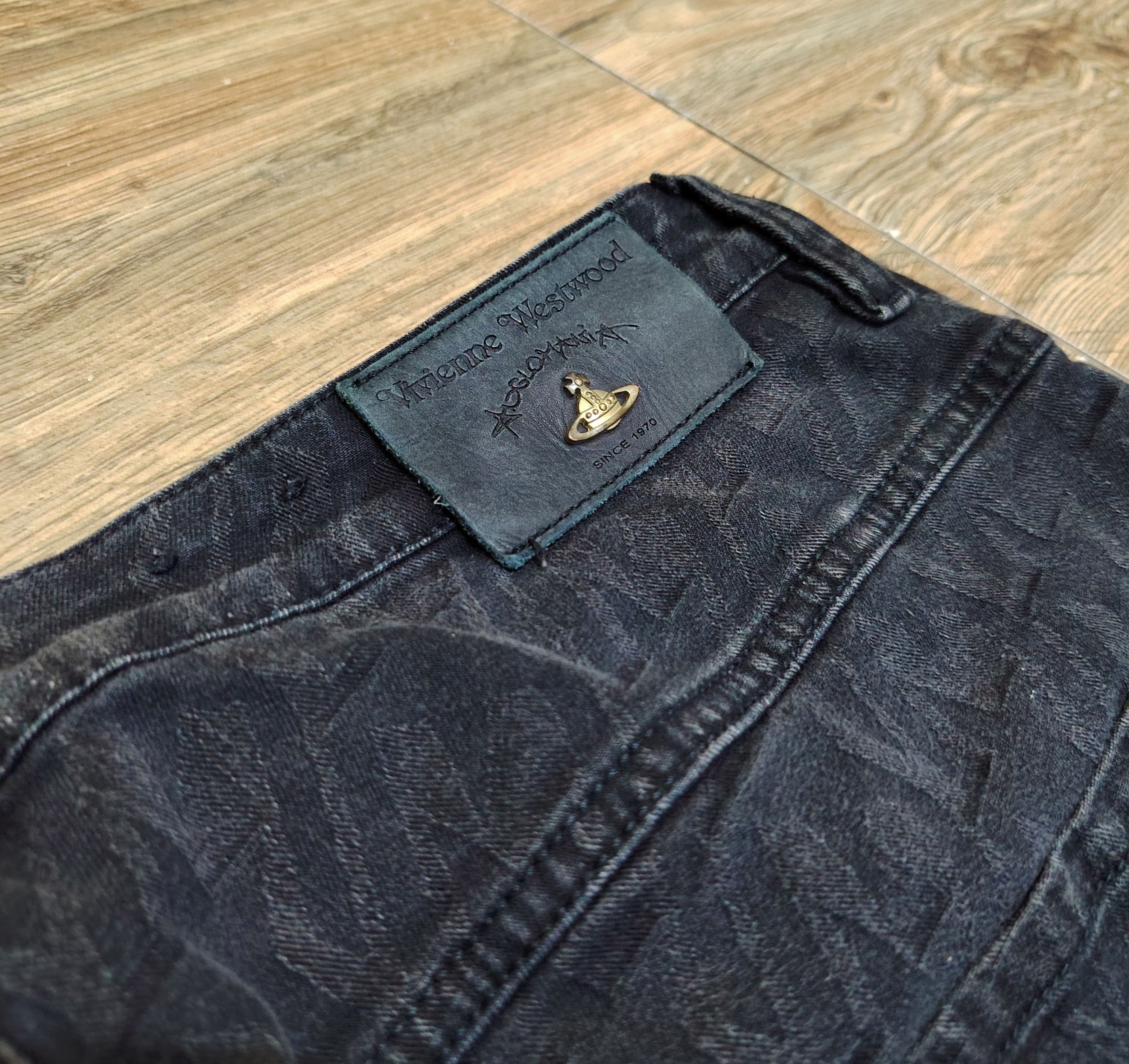 Vivienne Westwood VIVIENNEWESTWOOD-ANGLOMANIA-RockN'RollJeansRigidEffectdesign Size US 33 - 14 Thumbnail