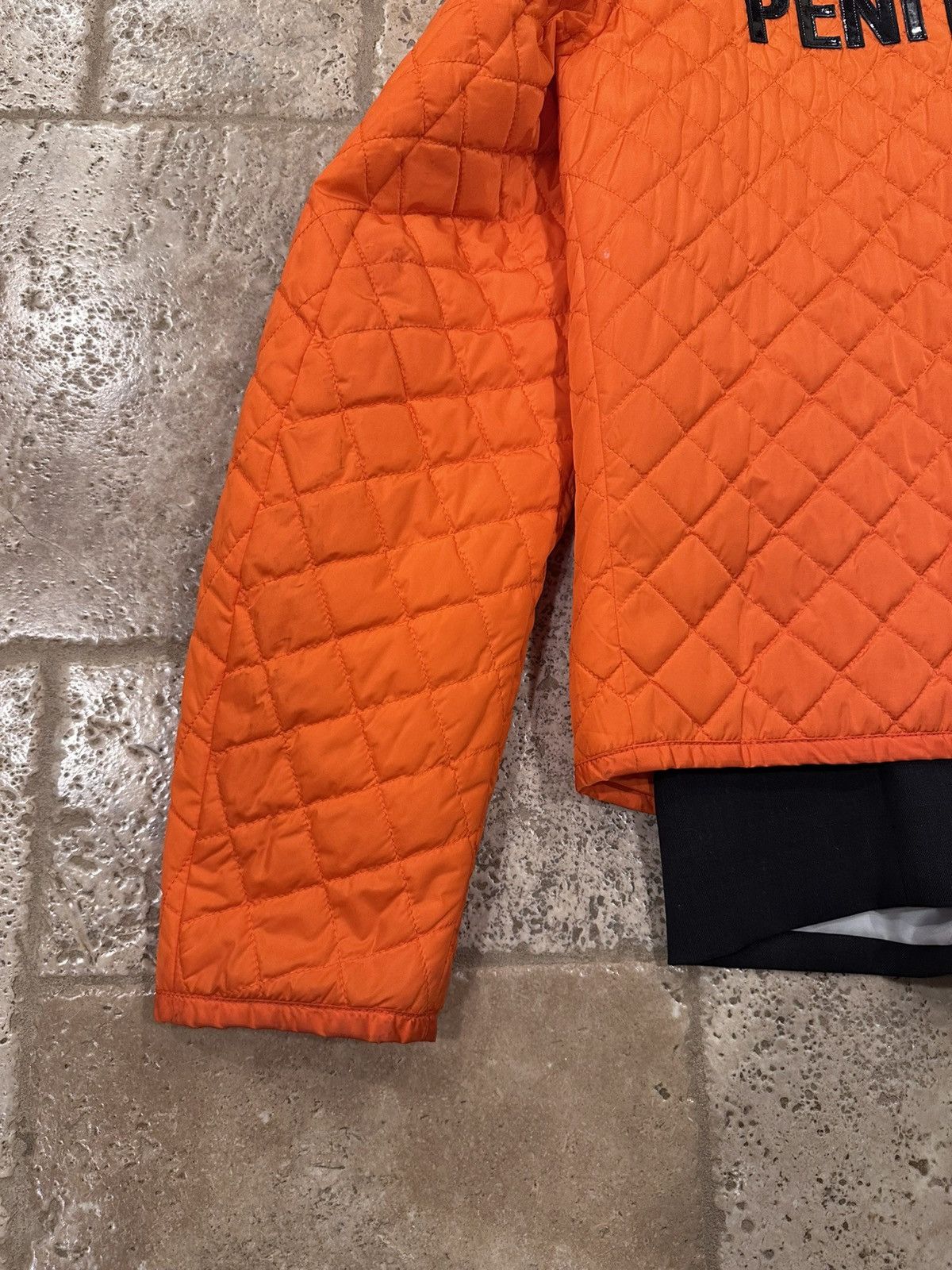 Dsquared2 Orange Quilted Jacket / Vest Calen’s Penitentiary