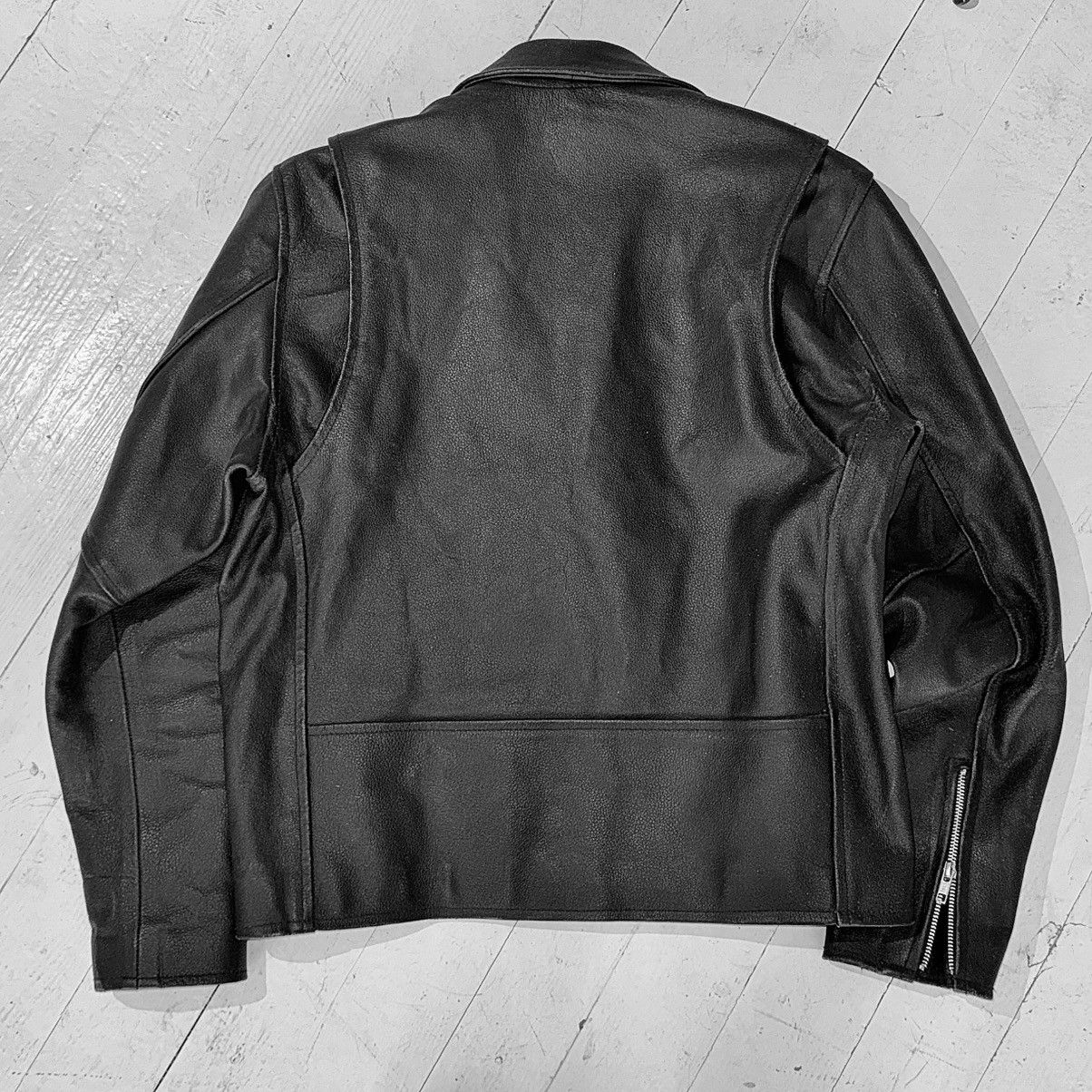 Vintage Vintage baker leather jacket avant garde Size US M / EU 48-50 / 2 - 2 Thumbnail