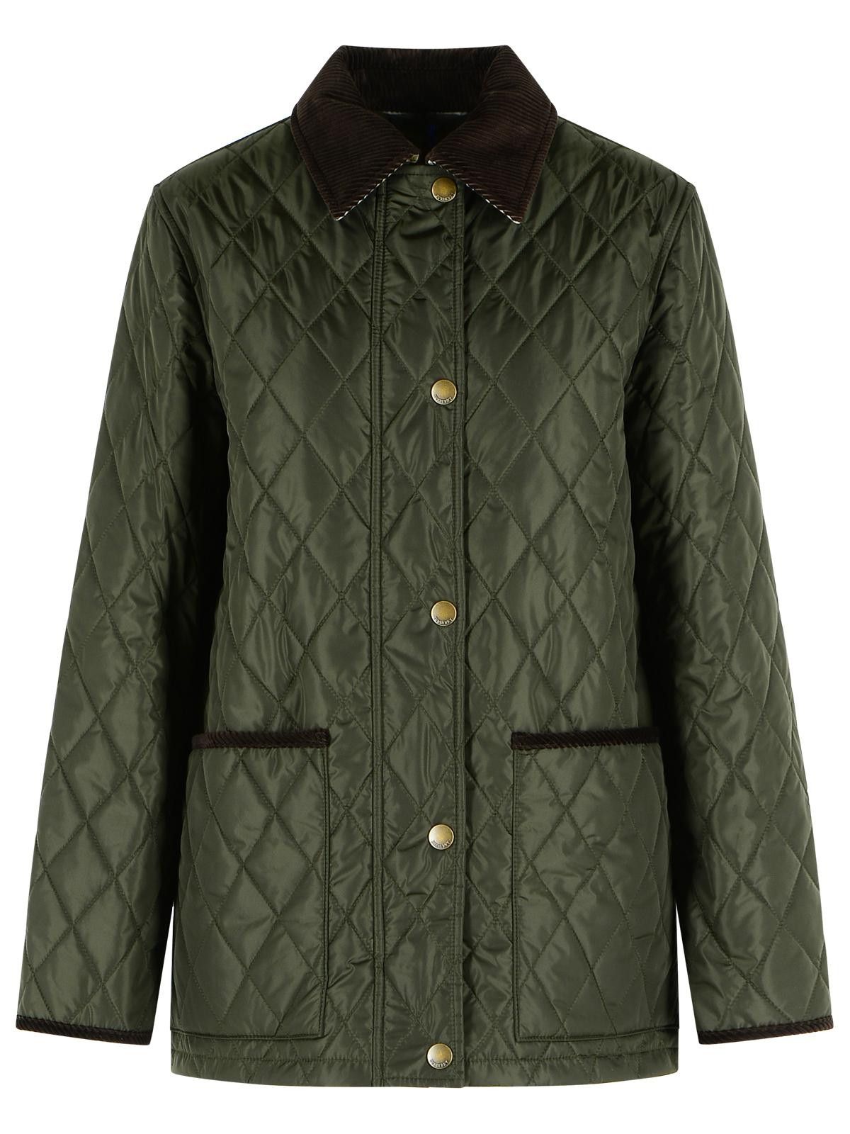 BURBERRY Green Polyamide Jacket