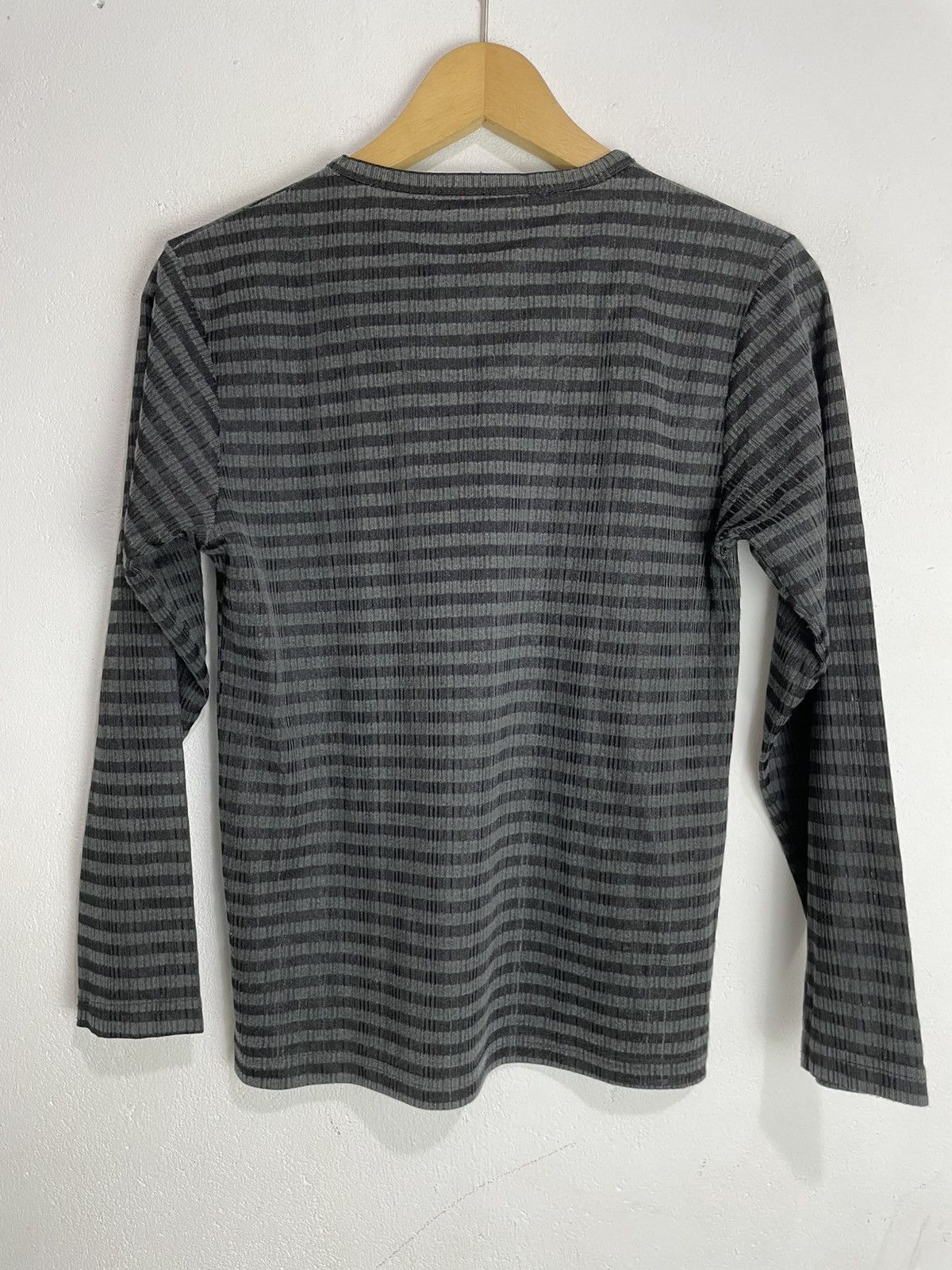 Hysteric Glamour Goth punk poem double layer longsleeve stripp pattern Size XS / US 0-2 / IT 36-38 - 2 Thumbnail