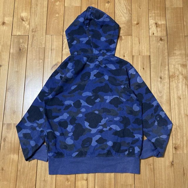 Bape BAPE × CHAMPION Zip Hoodie a bathing ape Blue Camo Size US S / EU 44-46 / 1 - 4 Thumbnail