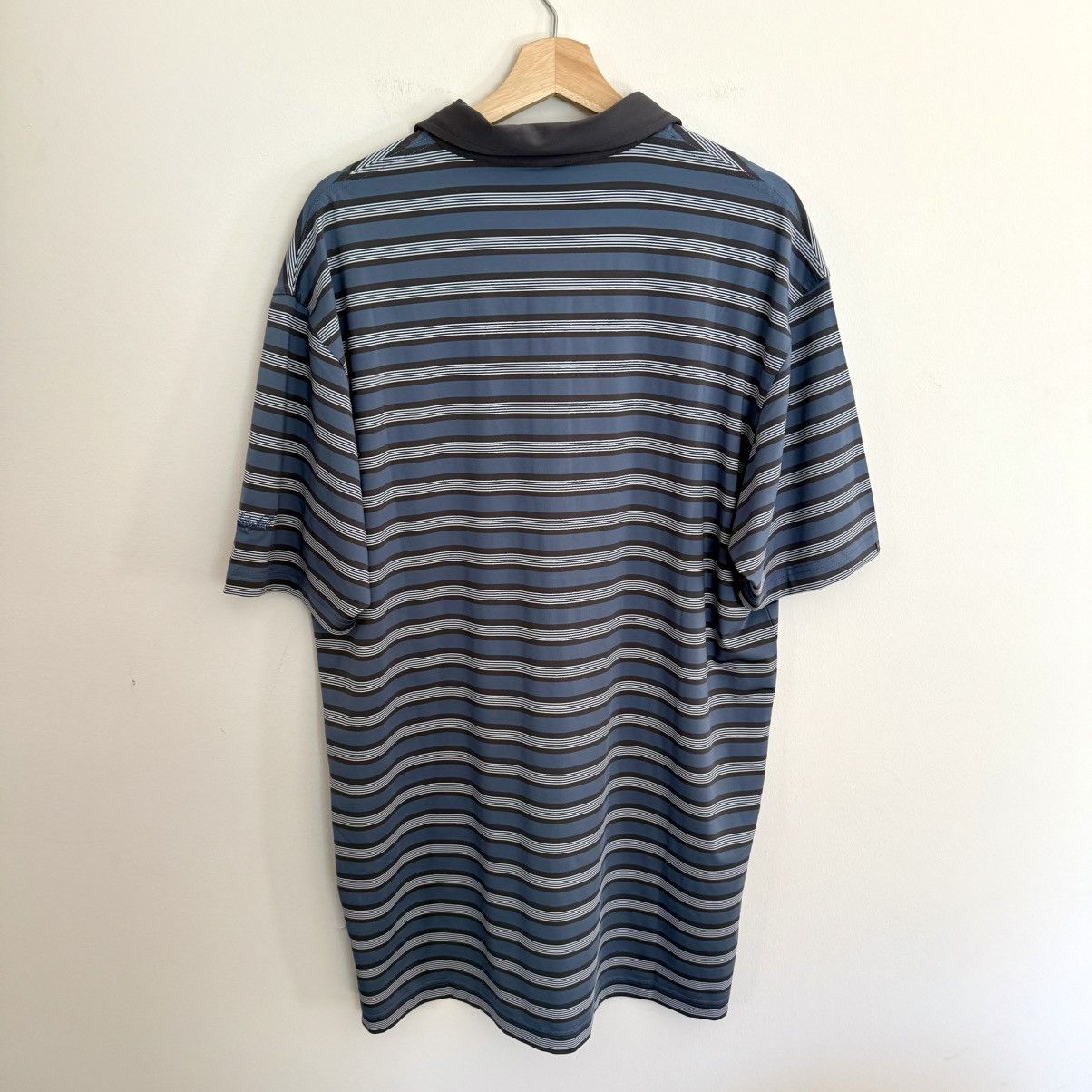 Other Dunning Golf Stripe Performance Polo $98 MSRP Size US XL / EU 56 / 4 - 3 Thumbnail