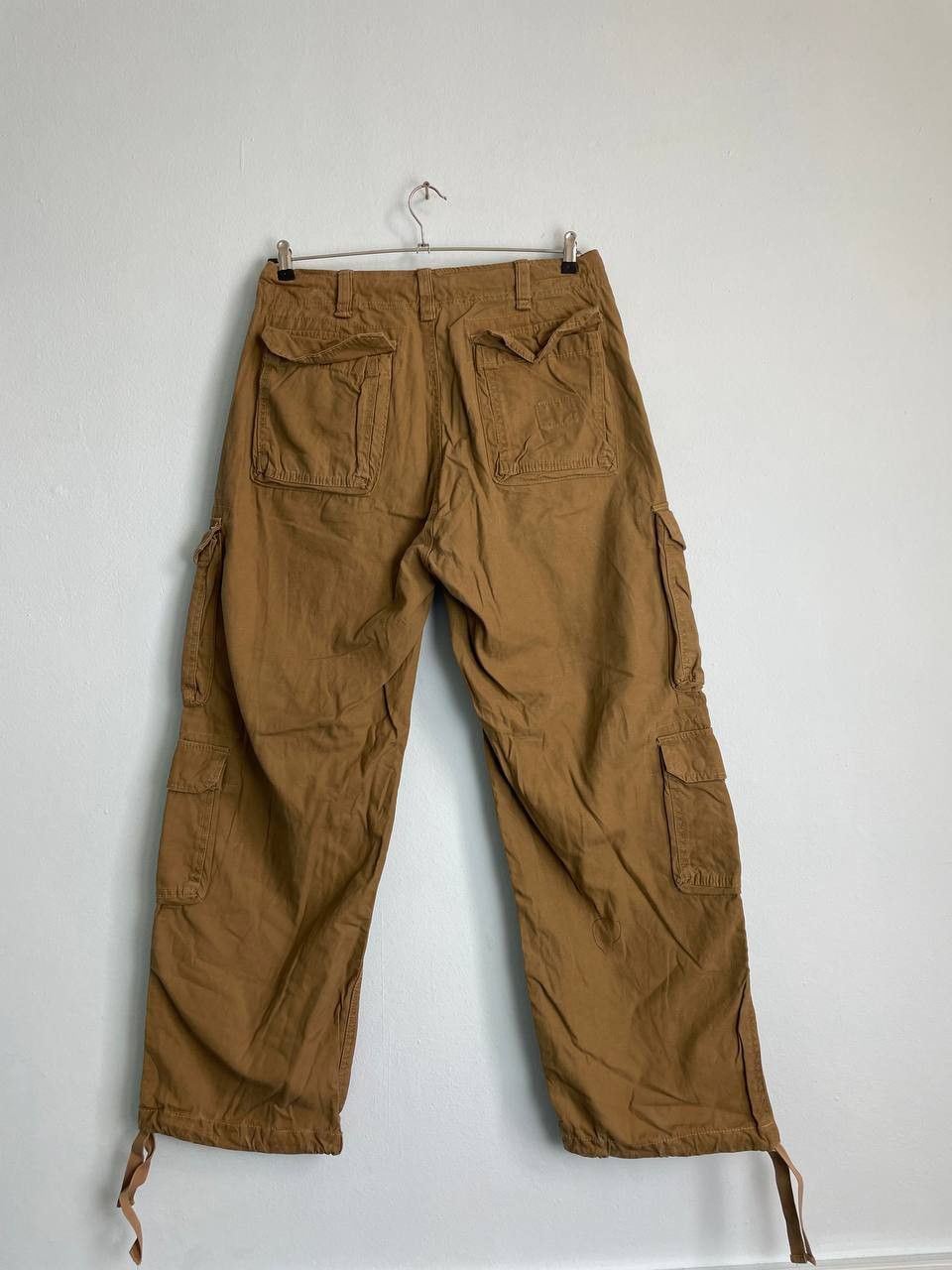Japanese Brand Vintage Rick Owens Junya Watanabe Style Cargo Pants Size US 32 / EU 48 - 2 Thumbnail