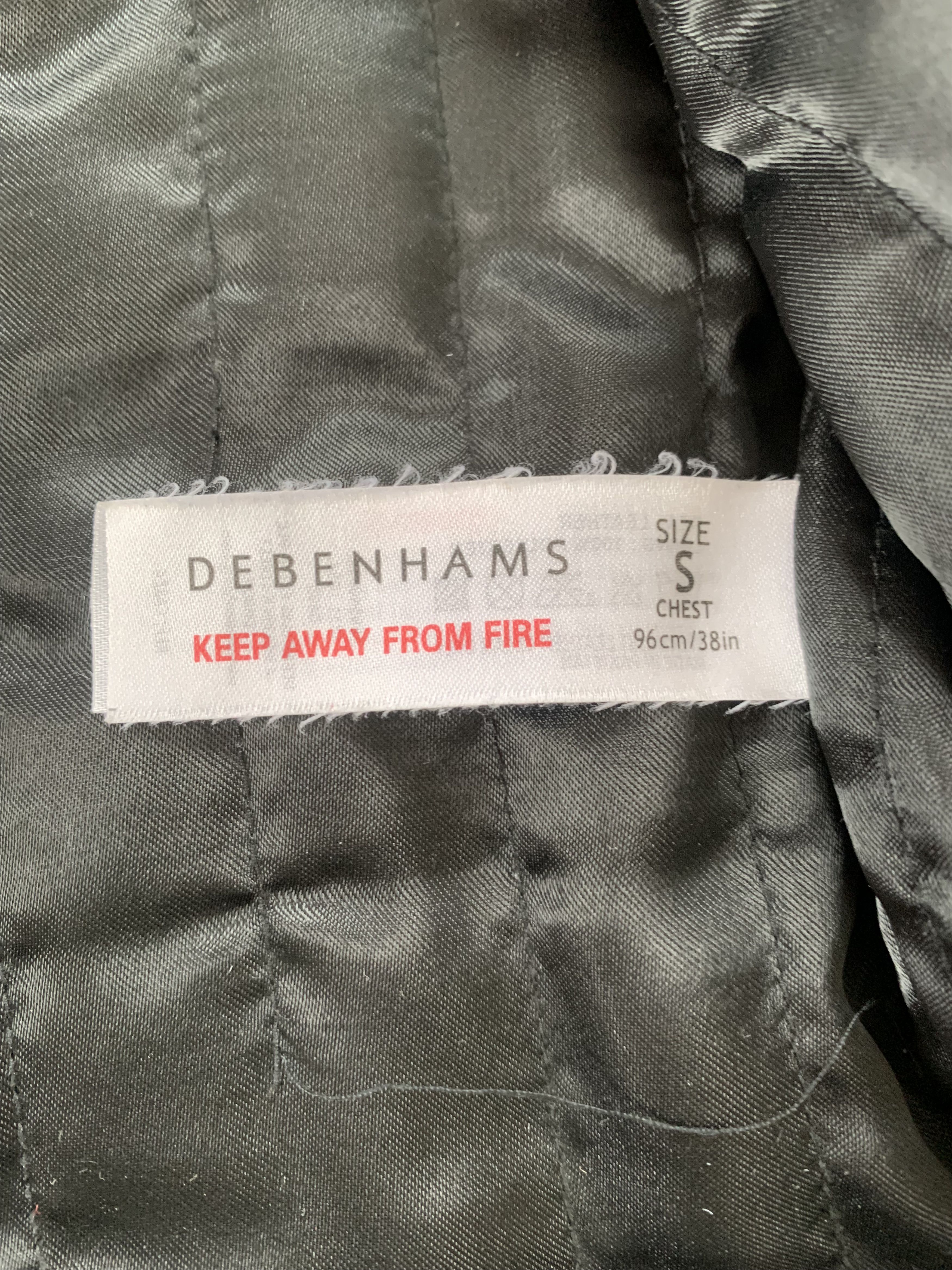 Other Thomas Nash Debenhams Heavy Black Leather Jacket Size US S / EU 44-46 / 1 - 6 Thumbnail
