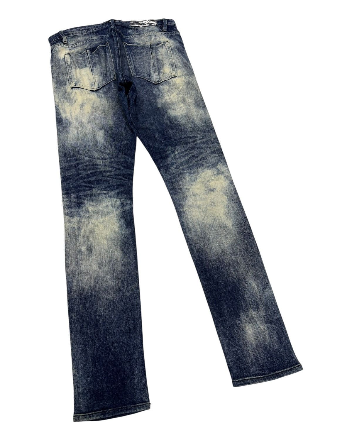 Le Grande Bleu (L.G.B.) ACID WASH LGB NUMBER NINE STYLE TERRA NULL DISTRESSED DENIM Size US 31 - 4 Thumbnail