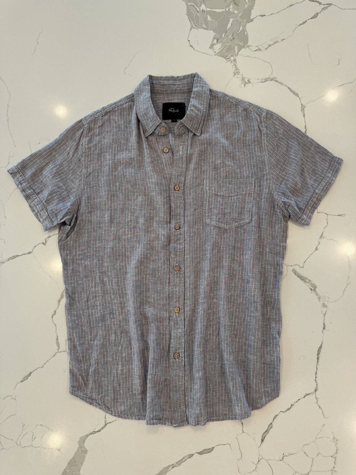 Rails Rails Button Up Striped Shirt Size US L / EU 52-54 / 3 - 1 Thumbnail