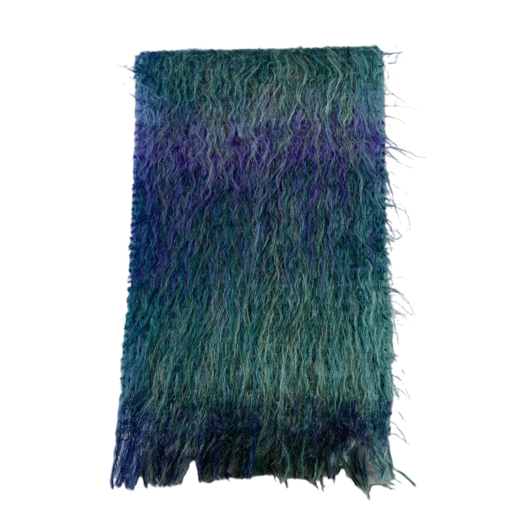 Vintage Vintage Mohair Scarf / Muffler / Neckwear - WW1706 Size ONE SIZE - 2 Thumbnail
