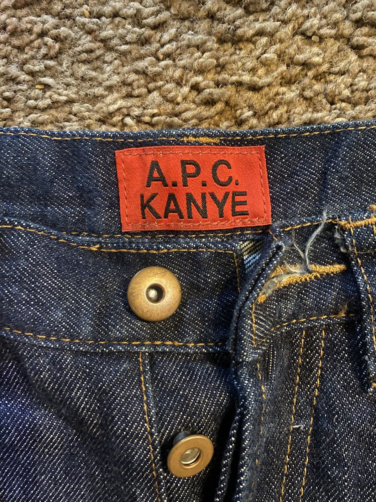 A.P.C. × Kanye West A.P.C X Kanye west denim pants Size US 26 / EU 42 - 7 Thumbnail