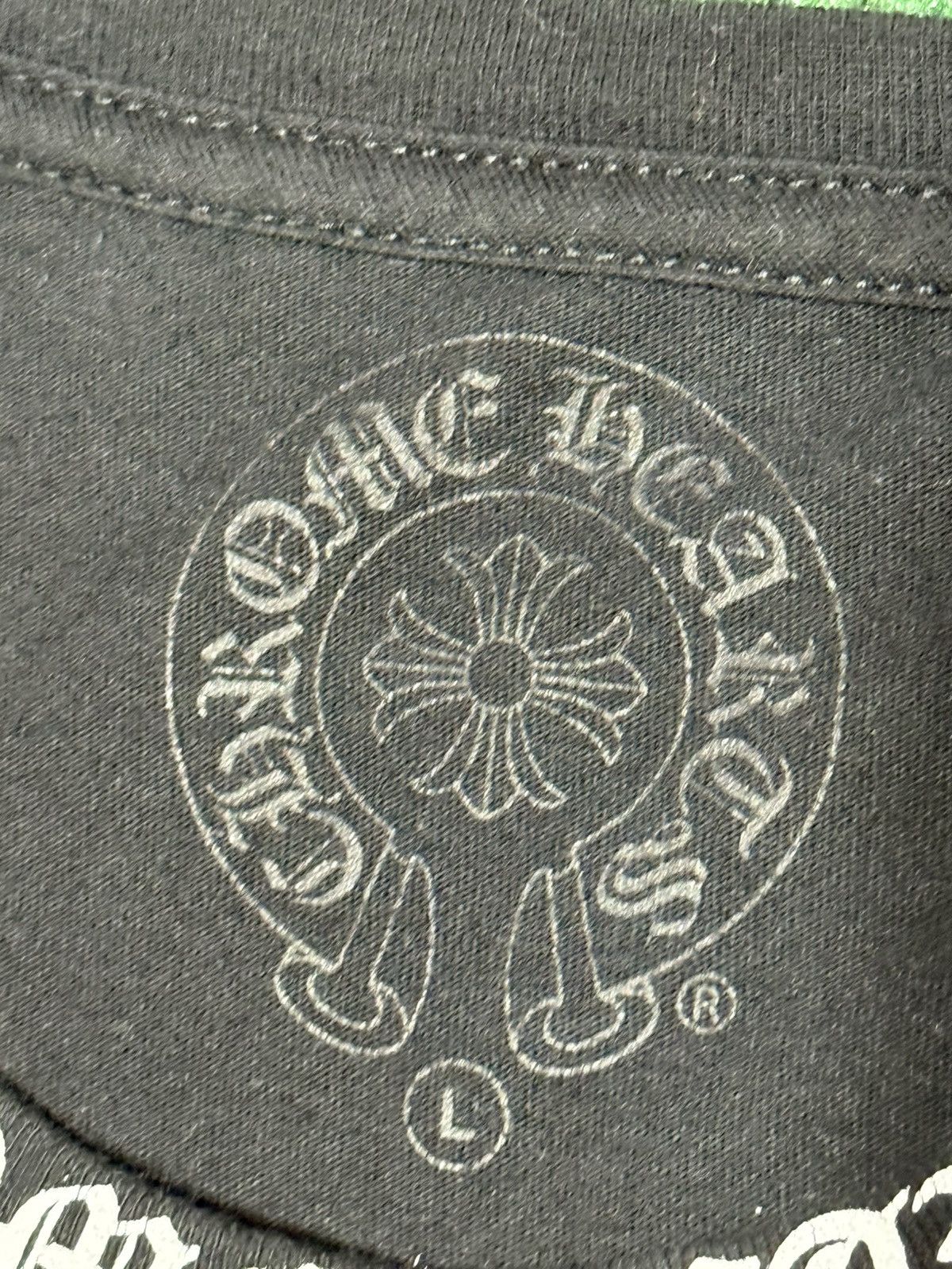 Chrome Hearts Chrome Hearts Neck Logo Pocket Tee Size US L / EU 52-54 / 3 - 5 Thumbnail