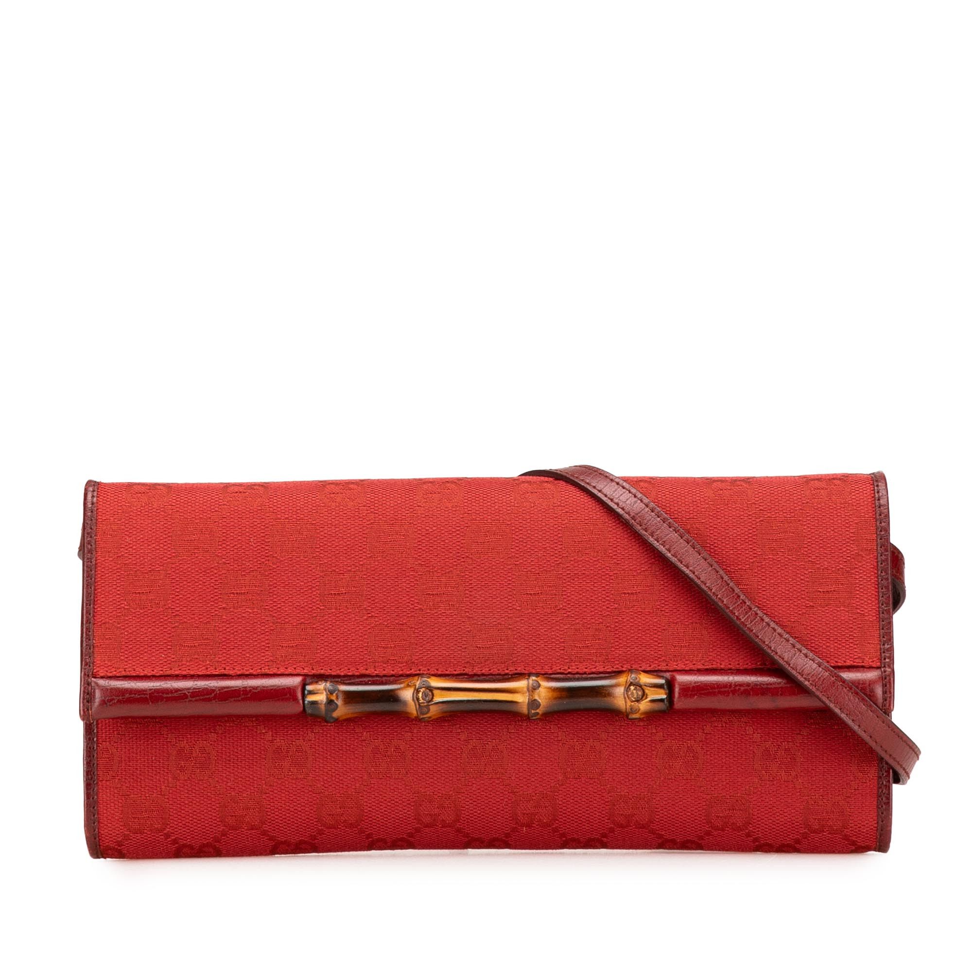 Gucci Gucci GG Canvas Bamboo Bar Crossbody Size ONE SIZE - 1 Thumbnail