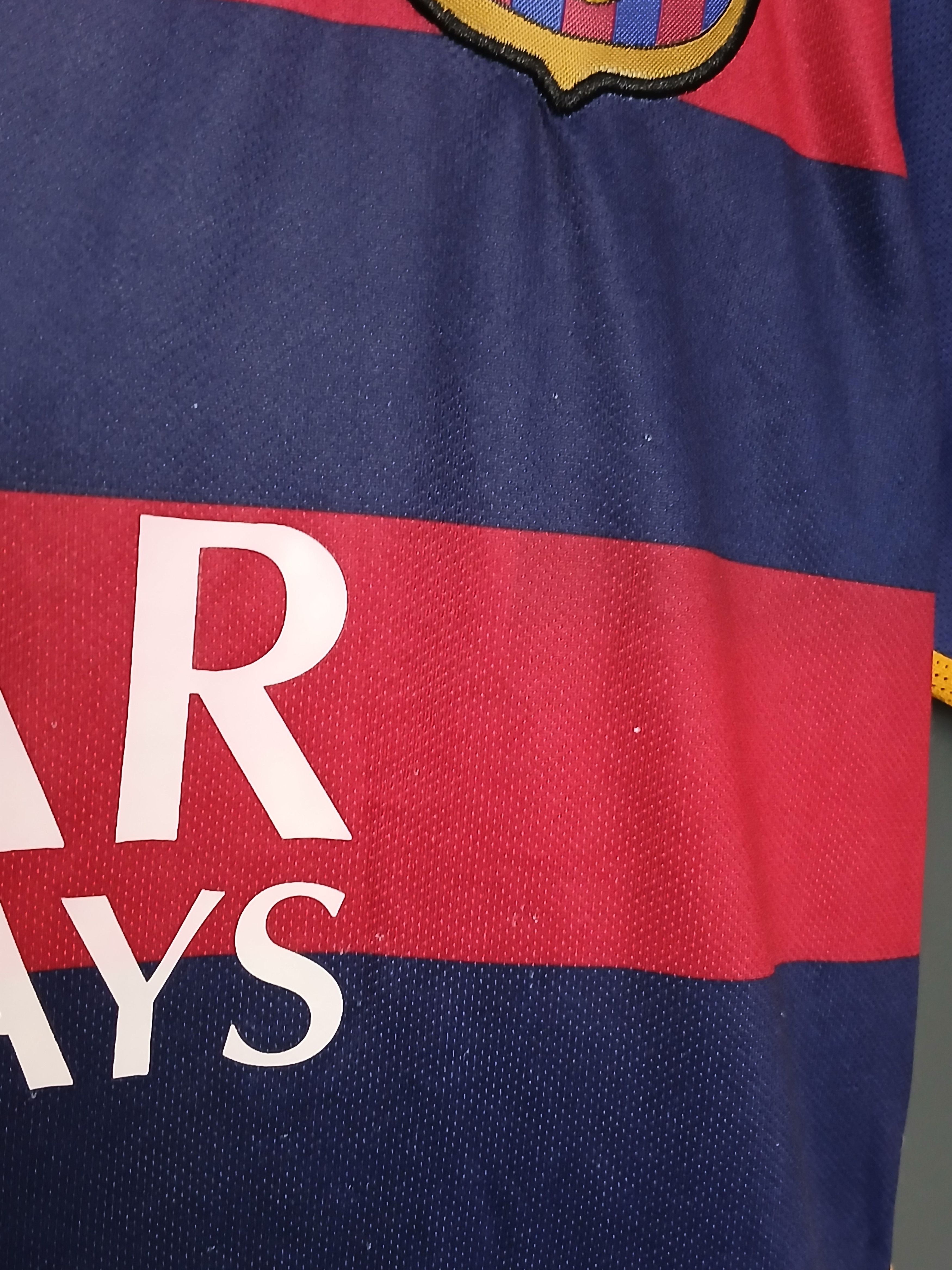 Other Barcelona 2015/2016 Home Messi Football Jersey T-Shirt Size US M / EU 48-50 / 2 - 12 Thumbnail