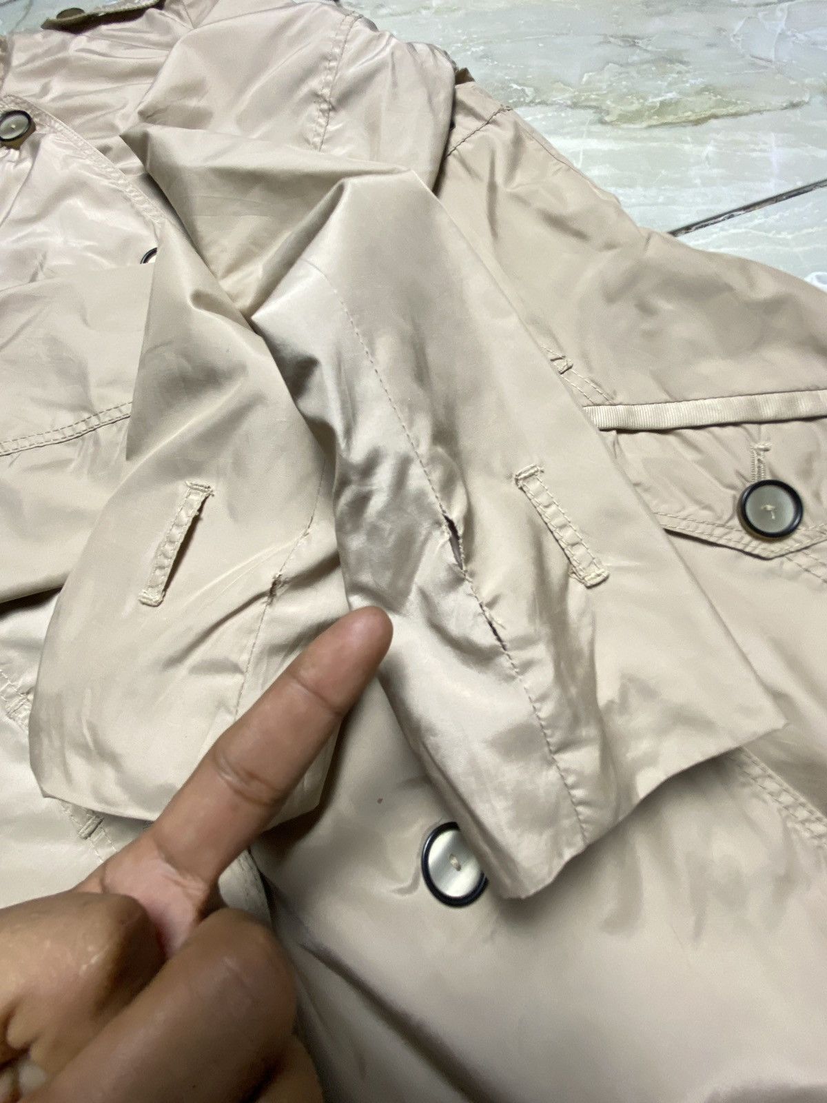 Zara Zara trench coat / rain coat green army Size US S / EU 44-46 / 1 - 15 Thumbnail