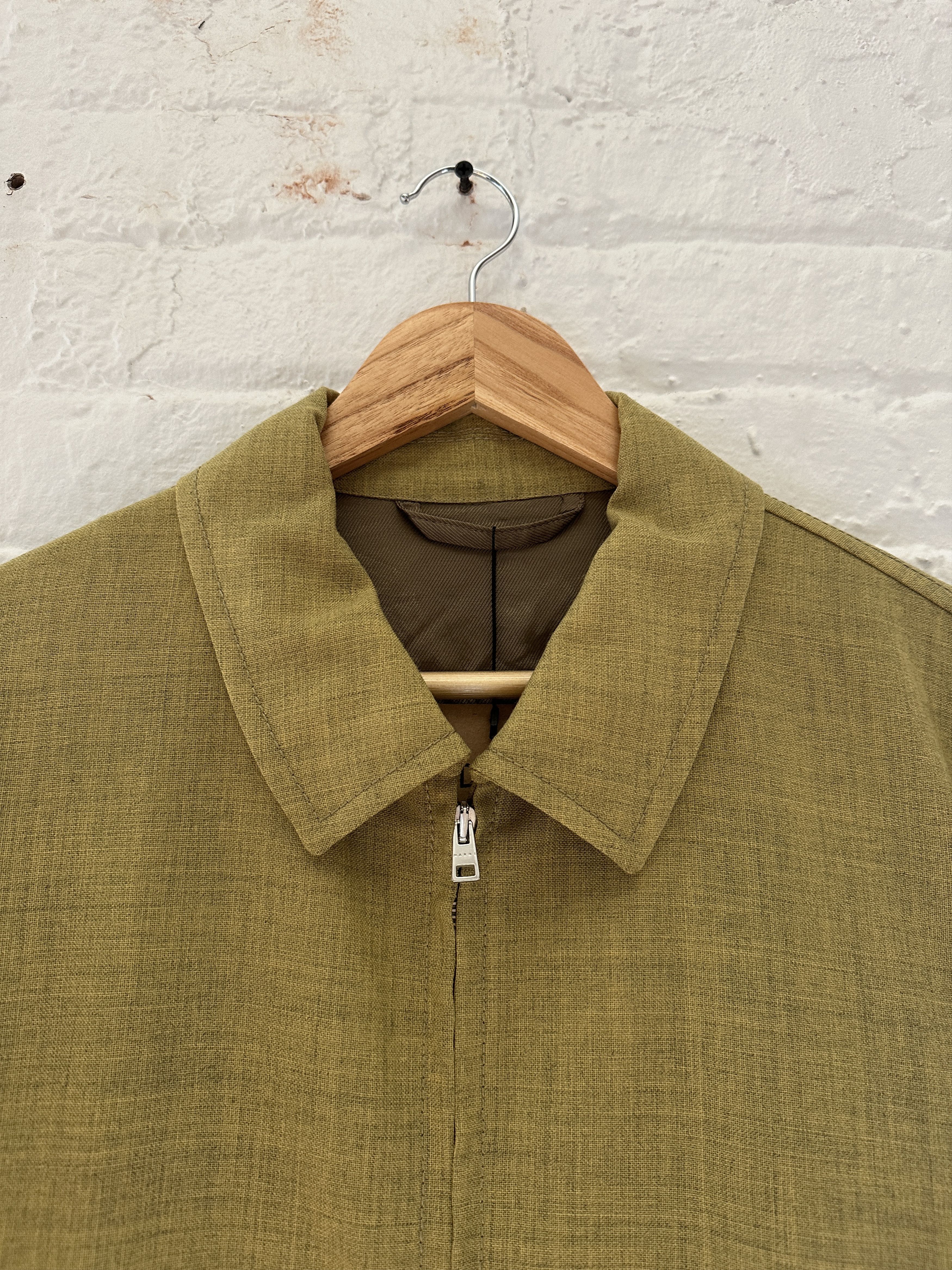 Marni Marni Wool Zip Up Jacket Size ONE SIZE - 2 Thumbnail