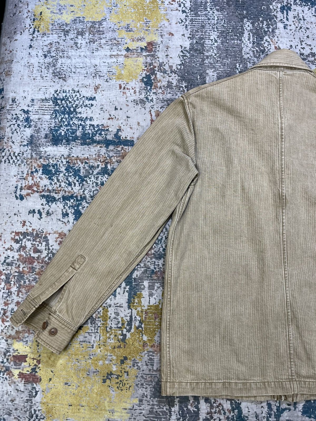 KATO Kazuki Kazutaka Kato Unlined HBT Shirt Jacket Size US S / EU 44-46 / 1 - 12 Thumbnail