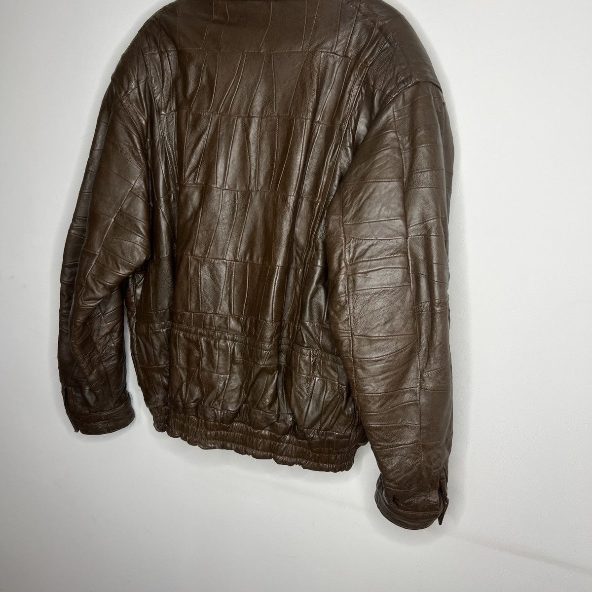 Vintage Vintage Real Leather Jacket Biker Black Rare Luxury Ramones Size US L / EU 52-54 / 3 - 10 Thumbnail