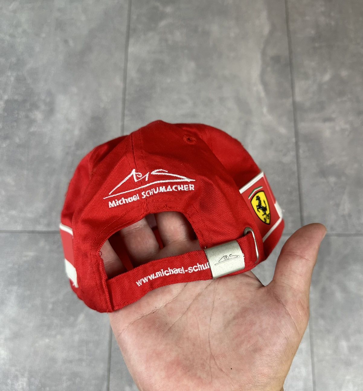 Ferrari Ferrari Michael Schumacher F1 Racing Cap Size ONE SIZE - 5 Thumbnail