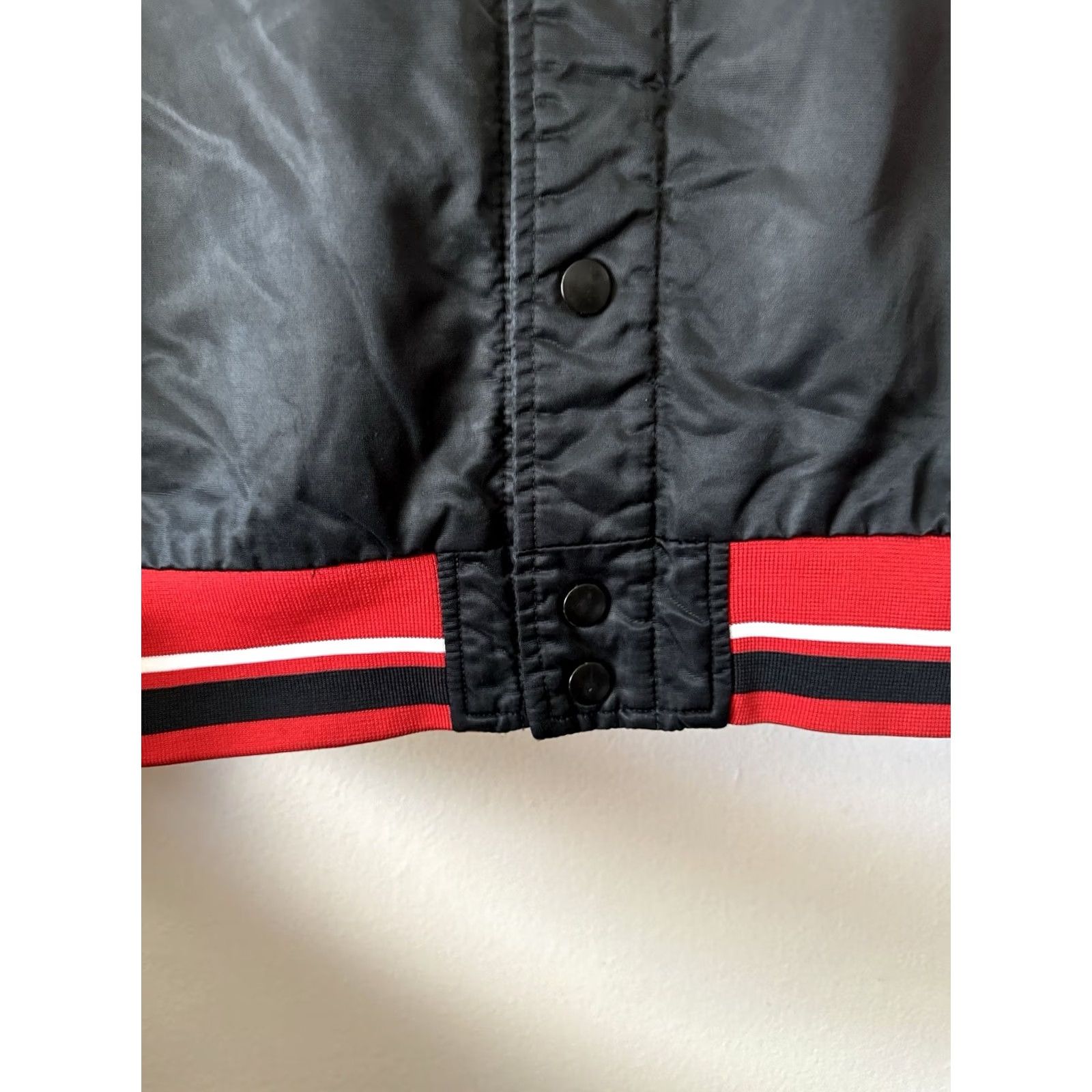 Nike Nike Force Uptowns Varsity Jacket Red Black Basketball Streetwear S Mens Size US S / EU 44-46 / 1 - 6 Thumbnail