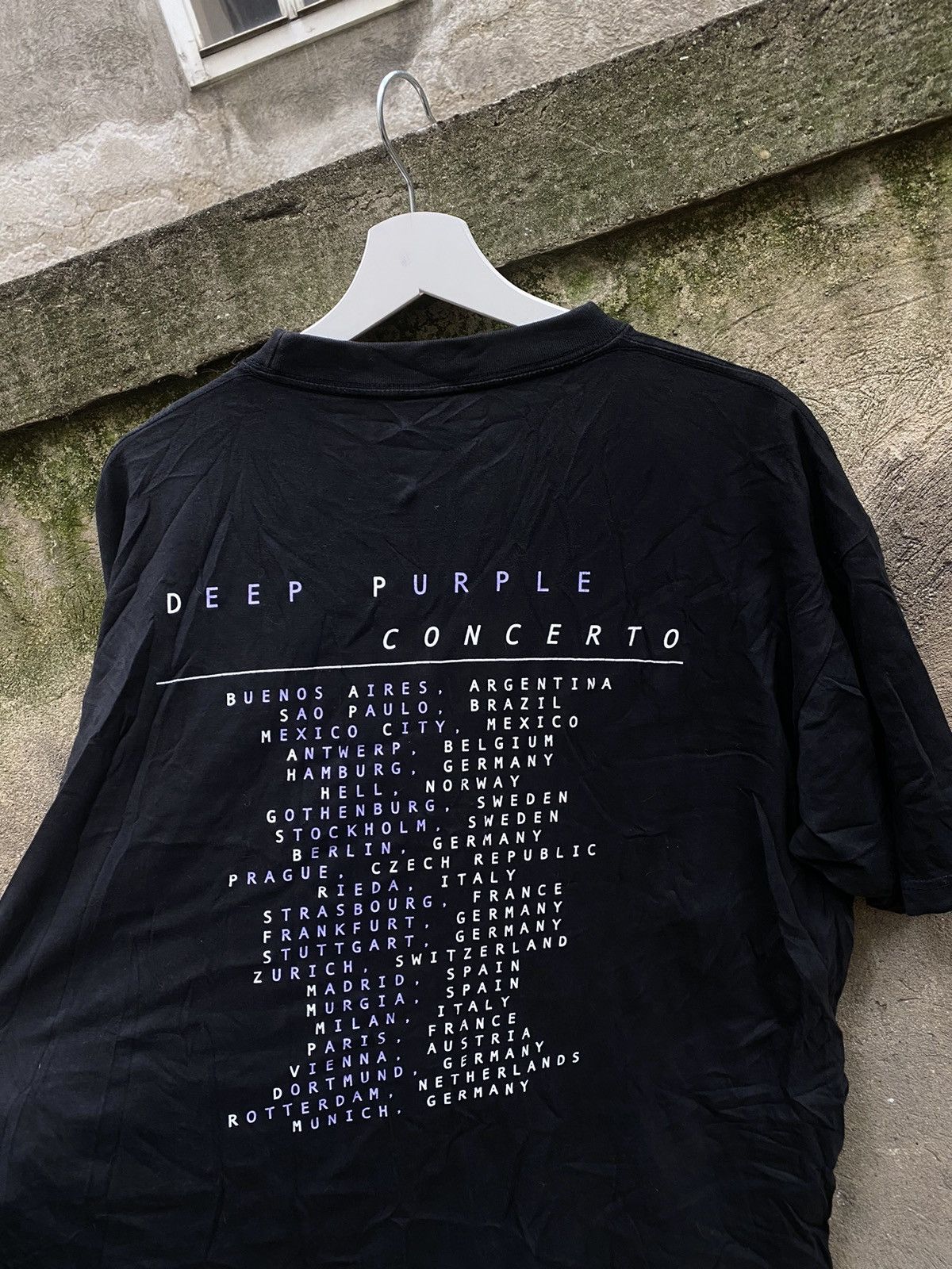 Band Tees × Vintage Vintage 2000 Deep Purple Tour T-Shirt Size US XL / EU 56 / 4 - 7 Thumbnail