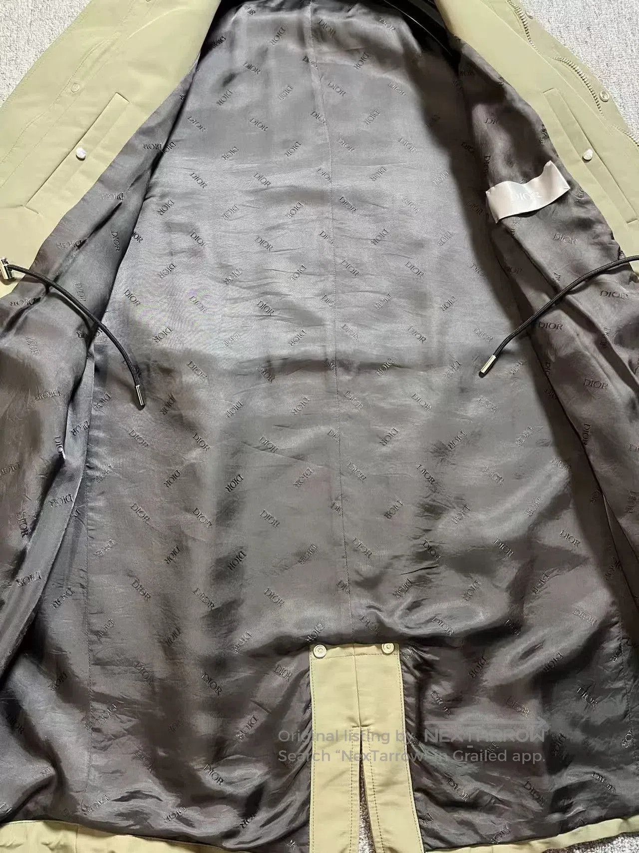 Dior Dior Logo Print Men's Parka Jacket. Size US S / EU 44-46 / 1 - 3 Thumbnail