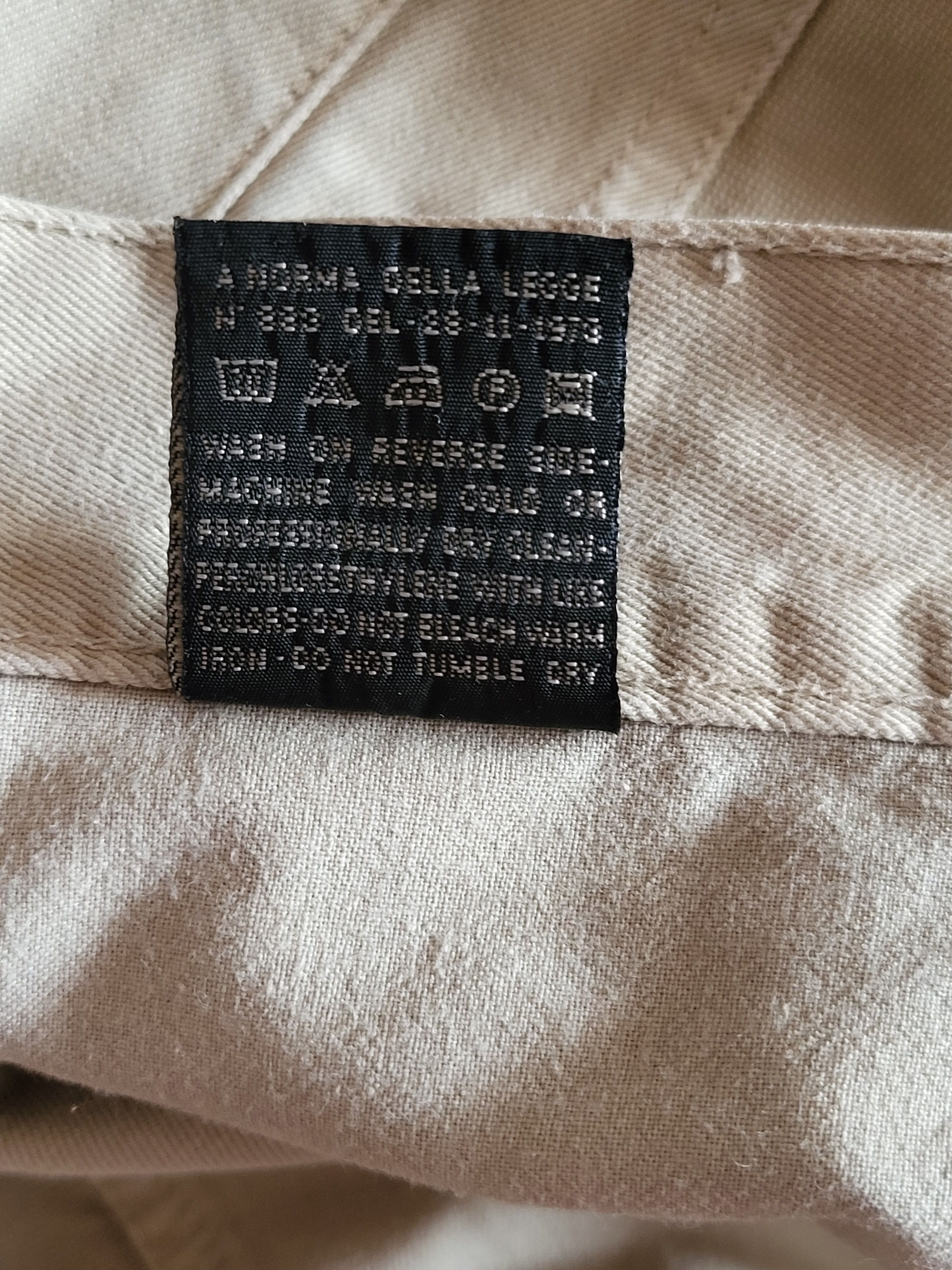 Other Canvas pant.Sorbino,Italy. Size US 34 / EU 50 - 9 Thumbnail