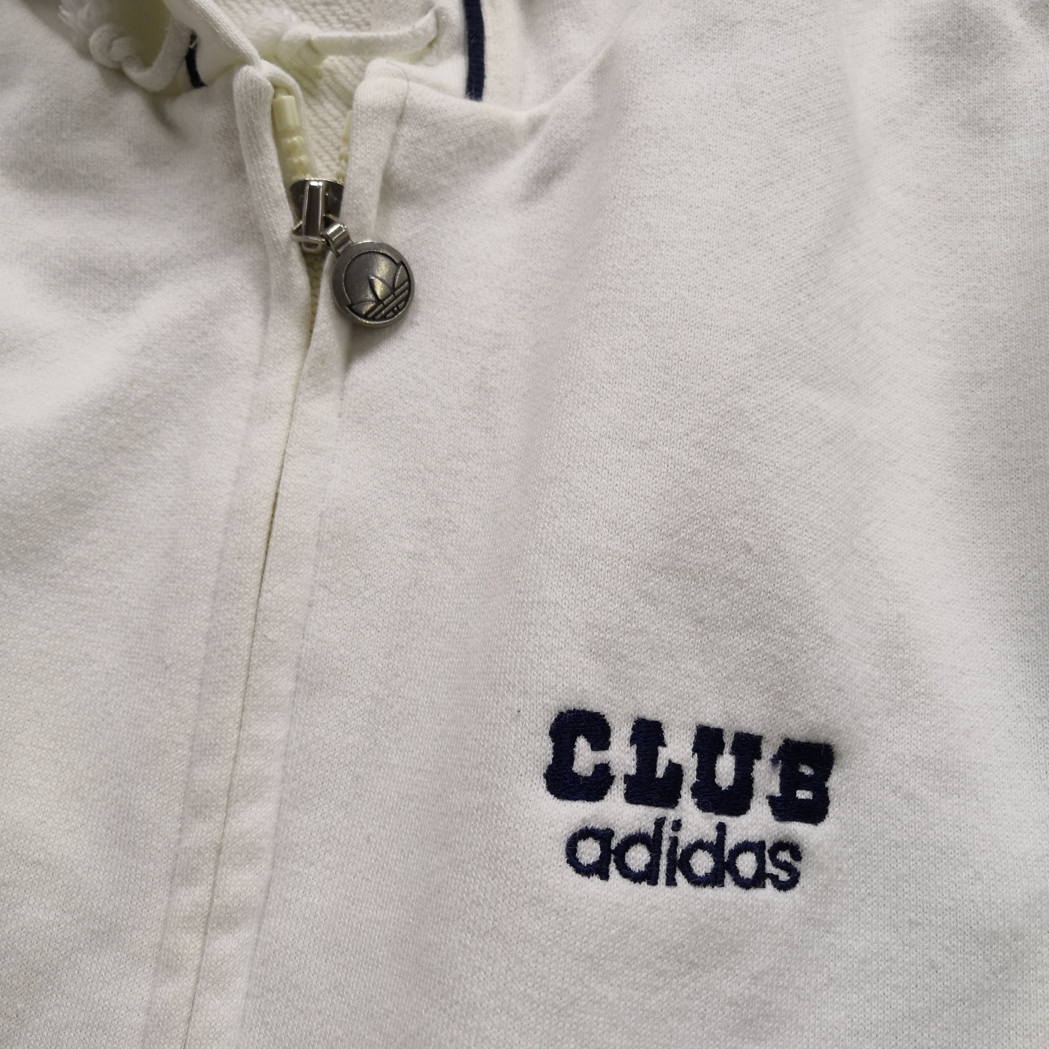 Adidas × Vintage Vintage Adidas Sweater Hoodie Adidas Club Sweatshirt Hooded Size US M / EU 48-50 / 2 - 6 Thumbnail