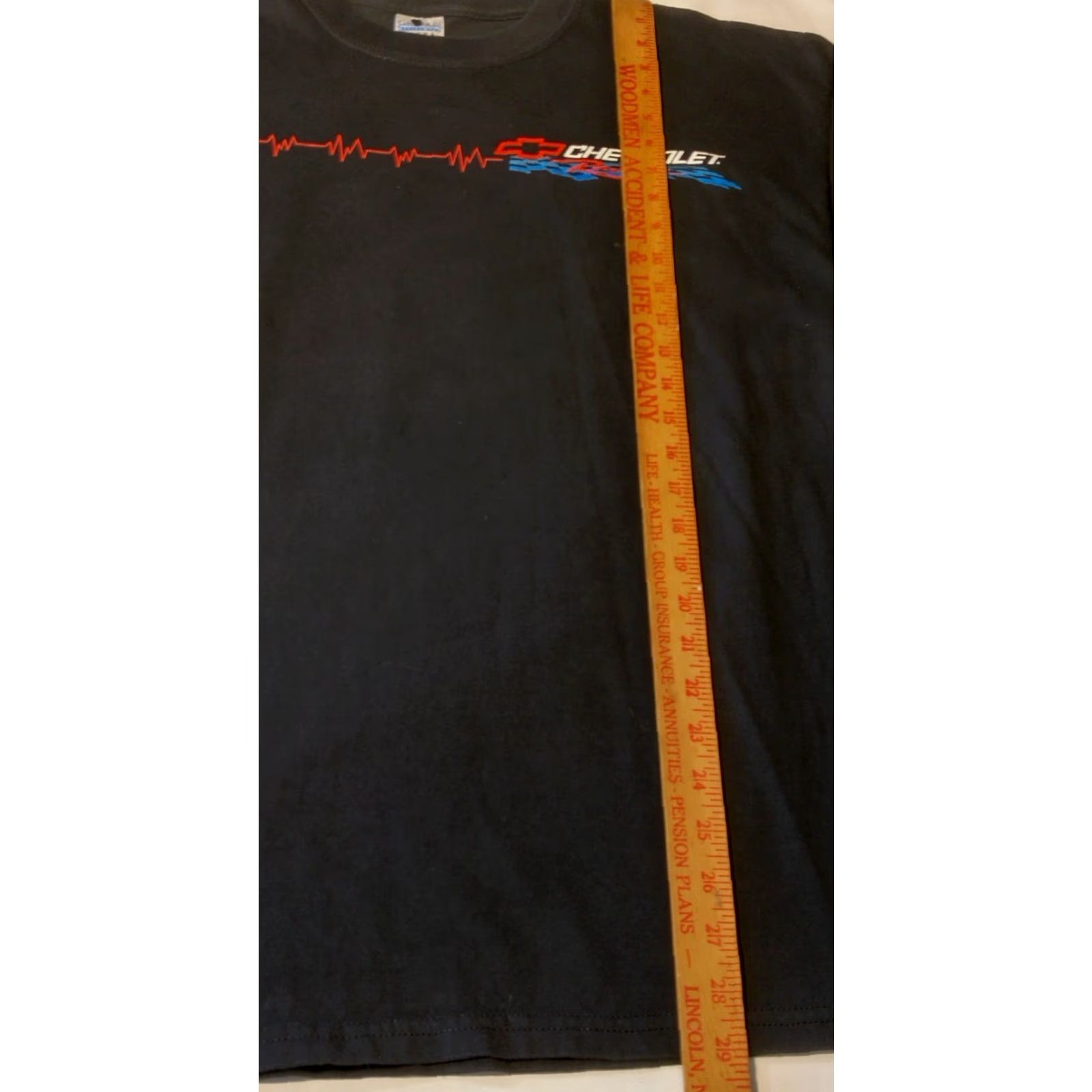 Gildan VINTAGE NASCAR Chevrolet Monte Carlo Shirt XL Black Chevy Racing Race Car Heart Pounding Size US XL / EU 56 / 4 - 5 Thumbnail