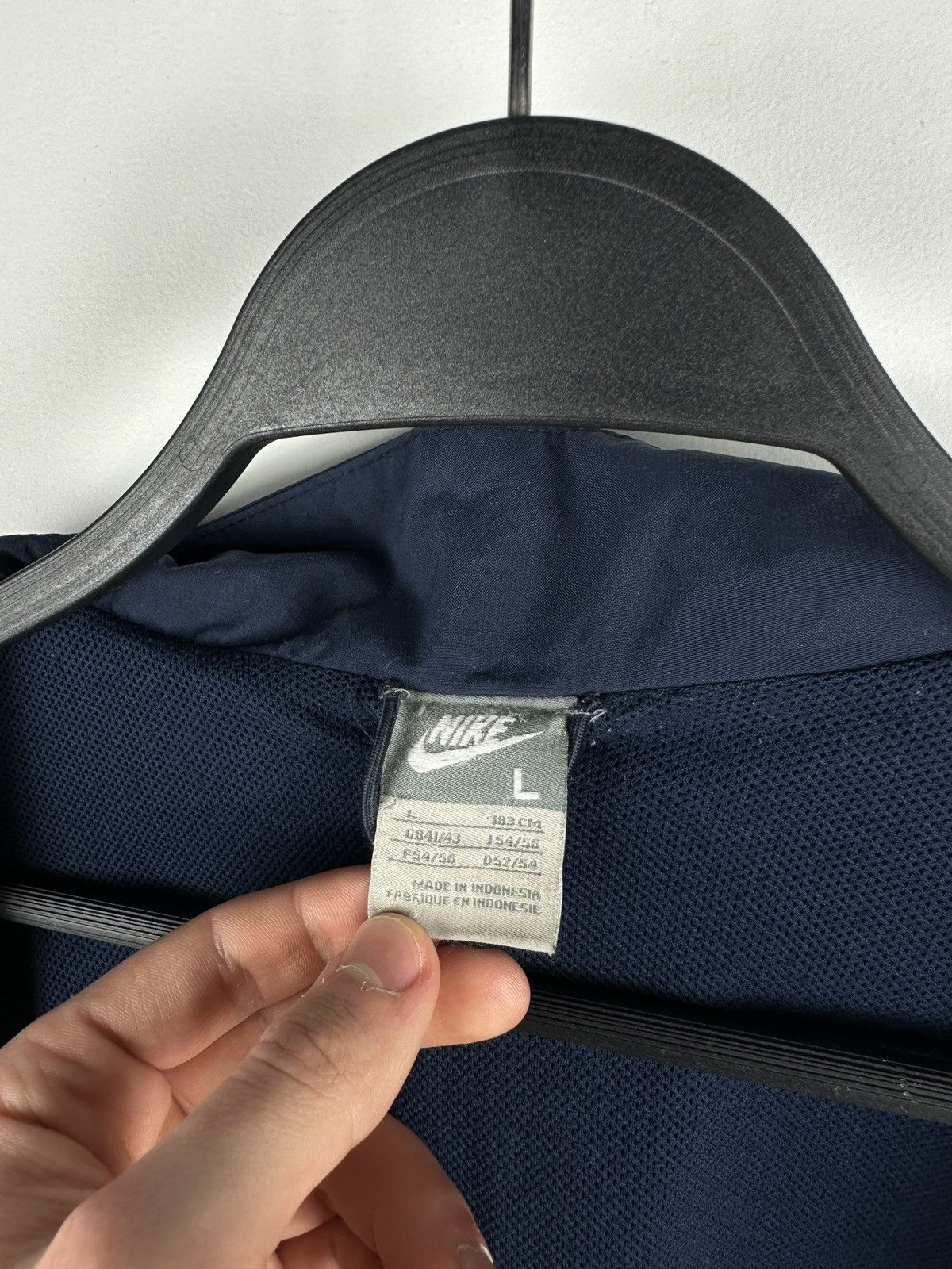 Nike × Vintage Vintage Y2K Nike Air Swoosh Jacket Size US L / EU 52-54 / 3 - 9 Thumbnail