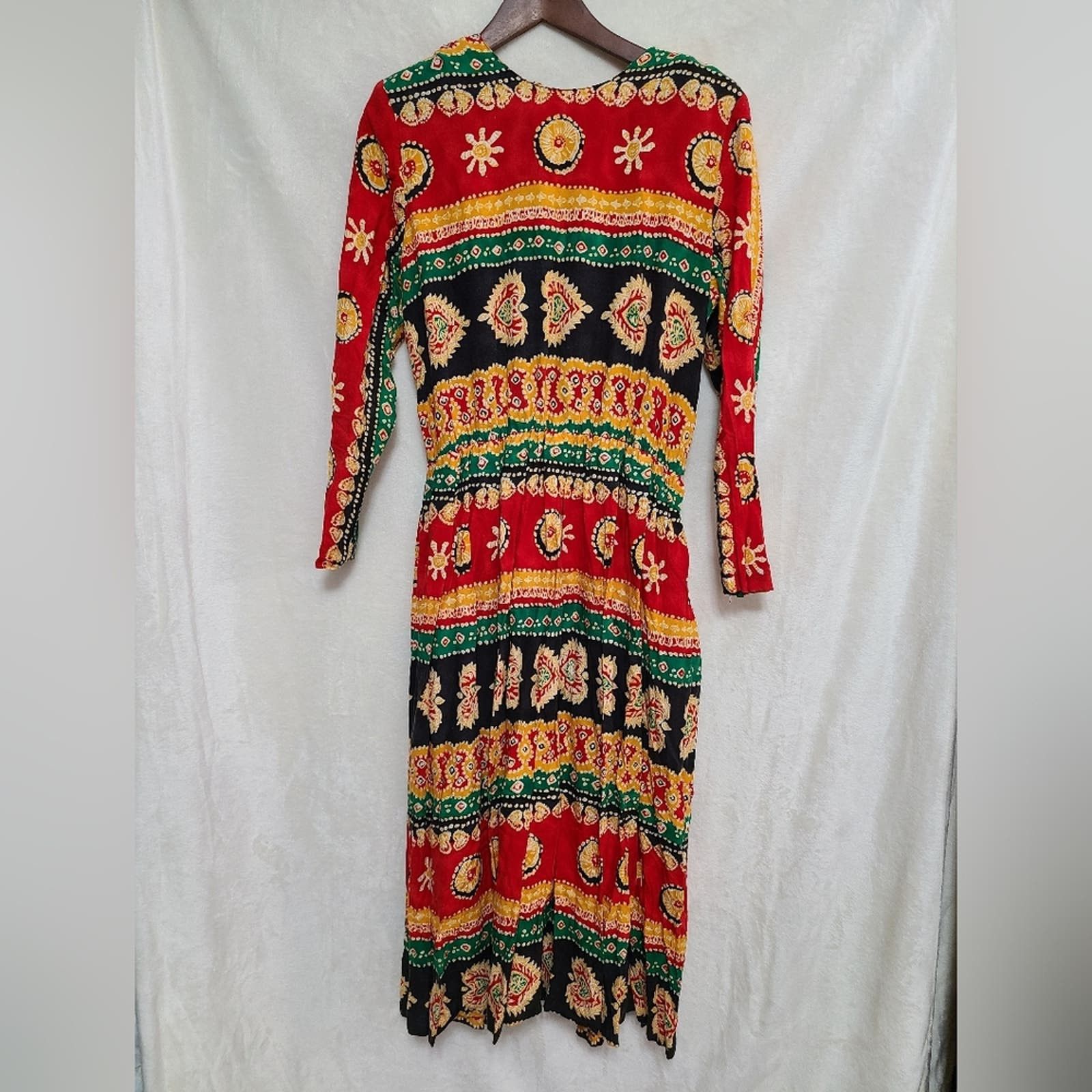 Vintage 80s Anna Michelle Dress Size 14
