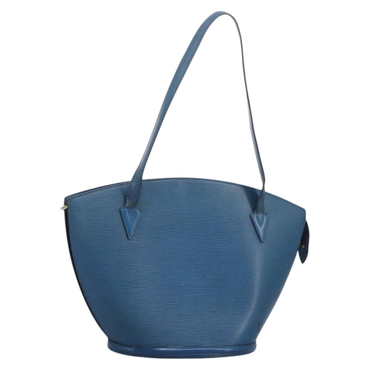 Louis Vuitton LOUIS VUITTON Epi Saint Jacques Shopping Shoulder Bag Blue Size ONE SIZE - 1 Thumbnail