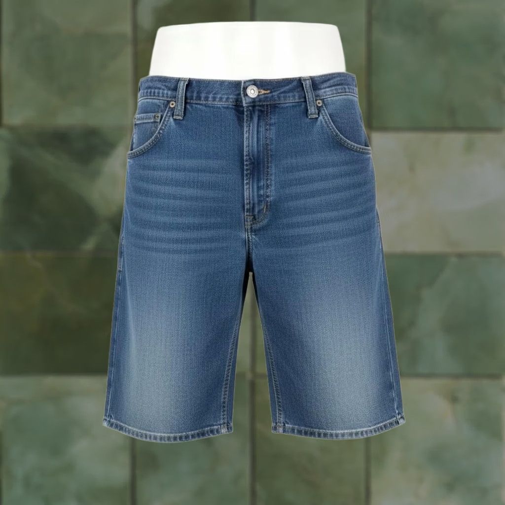 Dickies Dickies Shorts Mens 38 Blue Cargo Relaxed Fit Stretch Denim 11 Inseam Pockets Size US 38 / EU 54 - 1 Thumbnail