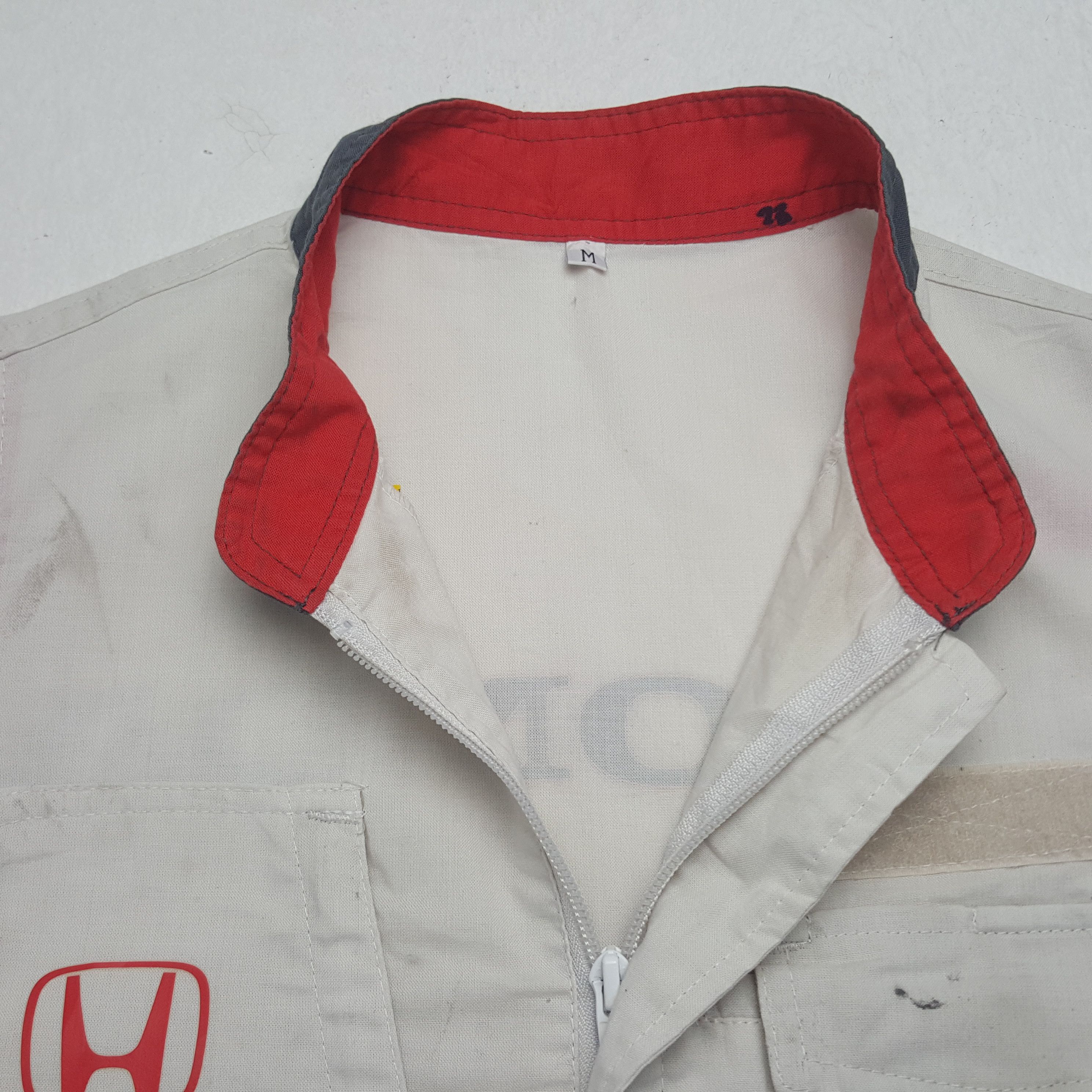Honda × Vintage Vintage Honda Japanese Racing Team Workwear Coverall Jacket Size US M / EU 48-50 / 2 - 9 Thumbnail