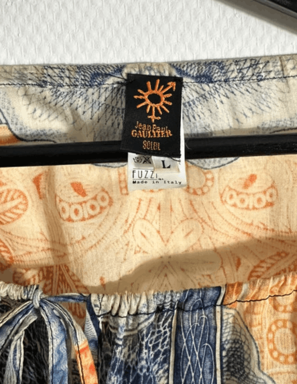 Jean Paul Gaultier Jean Paul Gaultier Top Mesh Blouses Shirt Print Soleil Size L / US 10 / IT 46 - 5 Thumbnail