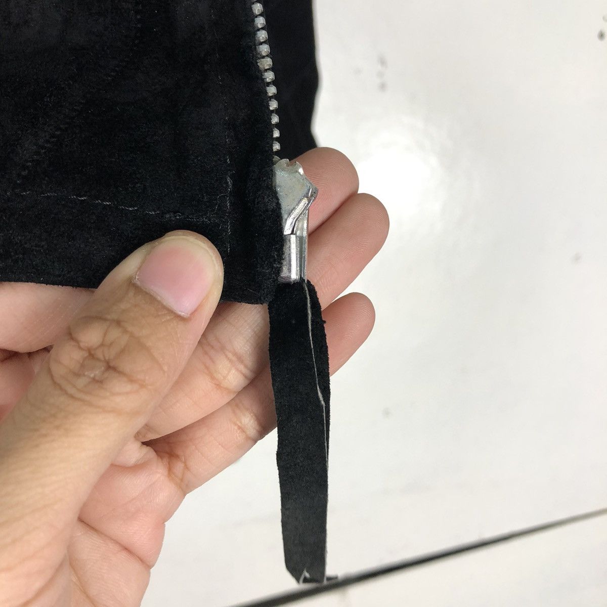 Japanese Brand 🔥Vtg Cropped Leather Jacket Biker Home Made Pelle Pelle Size US M / EU 48-50 / 2 - 15 Thumbnail