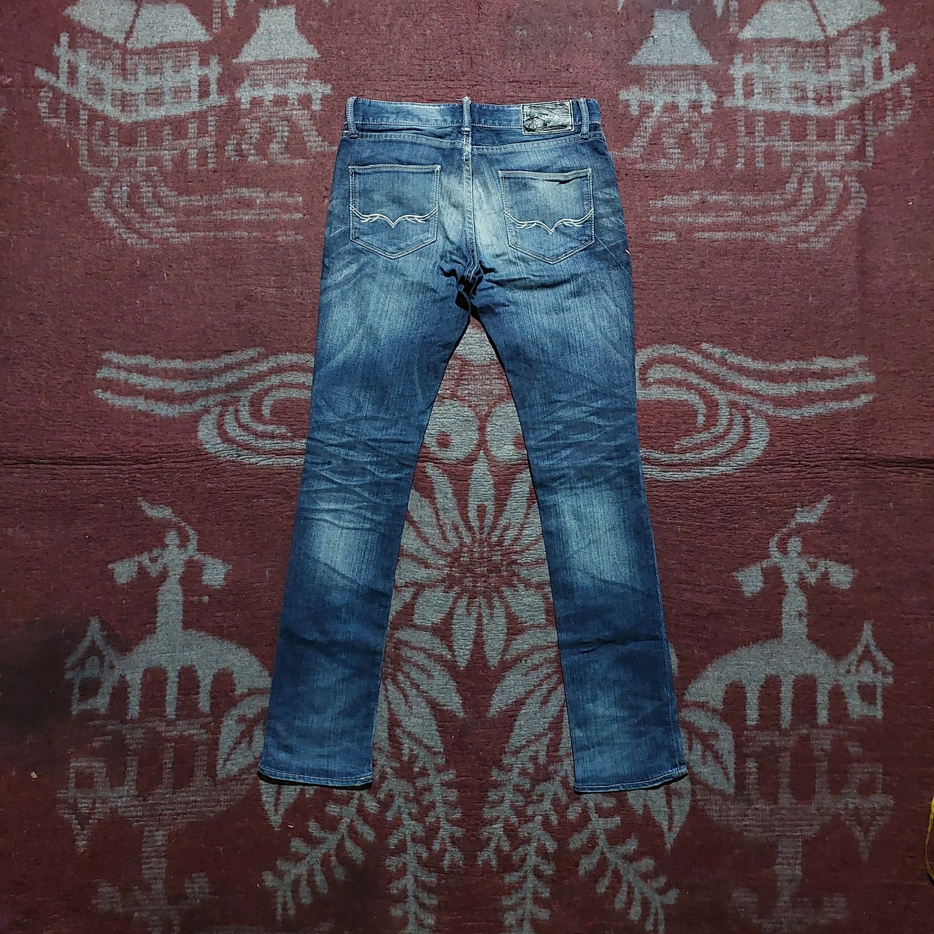 GOSTAR DE FUGA FUGA Stretch blue Faded Jeans Size US 30 / EU 46 - 3 Thumbnail
