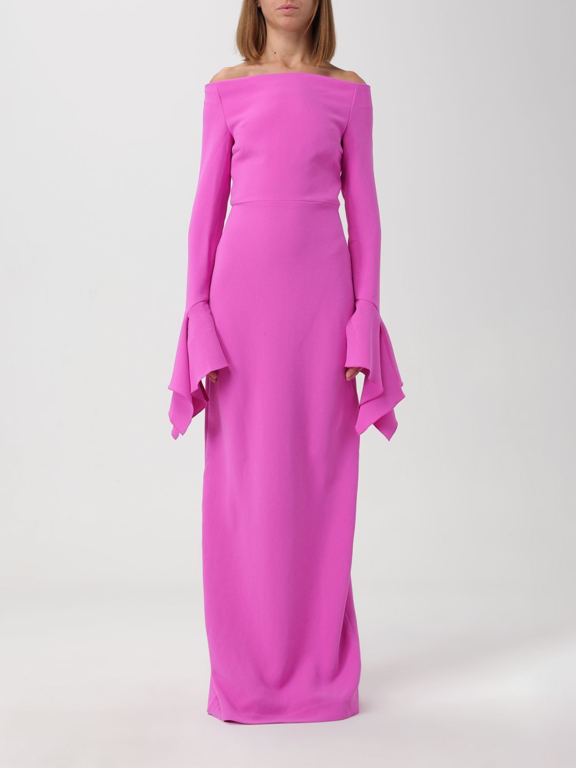 image of Solace London Dress Woman Pink, Women's (Size Medium)