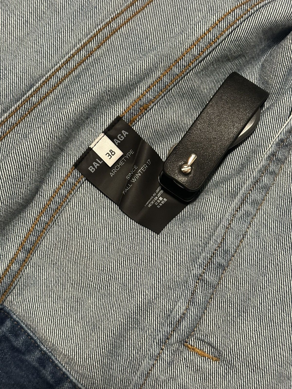 Balenciaga Balenciaga Denim Jacket Size US M / EU 48-50 / 2 - 6 Thumbnail