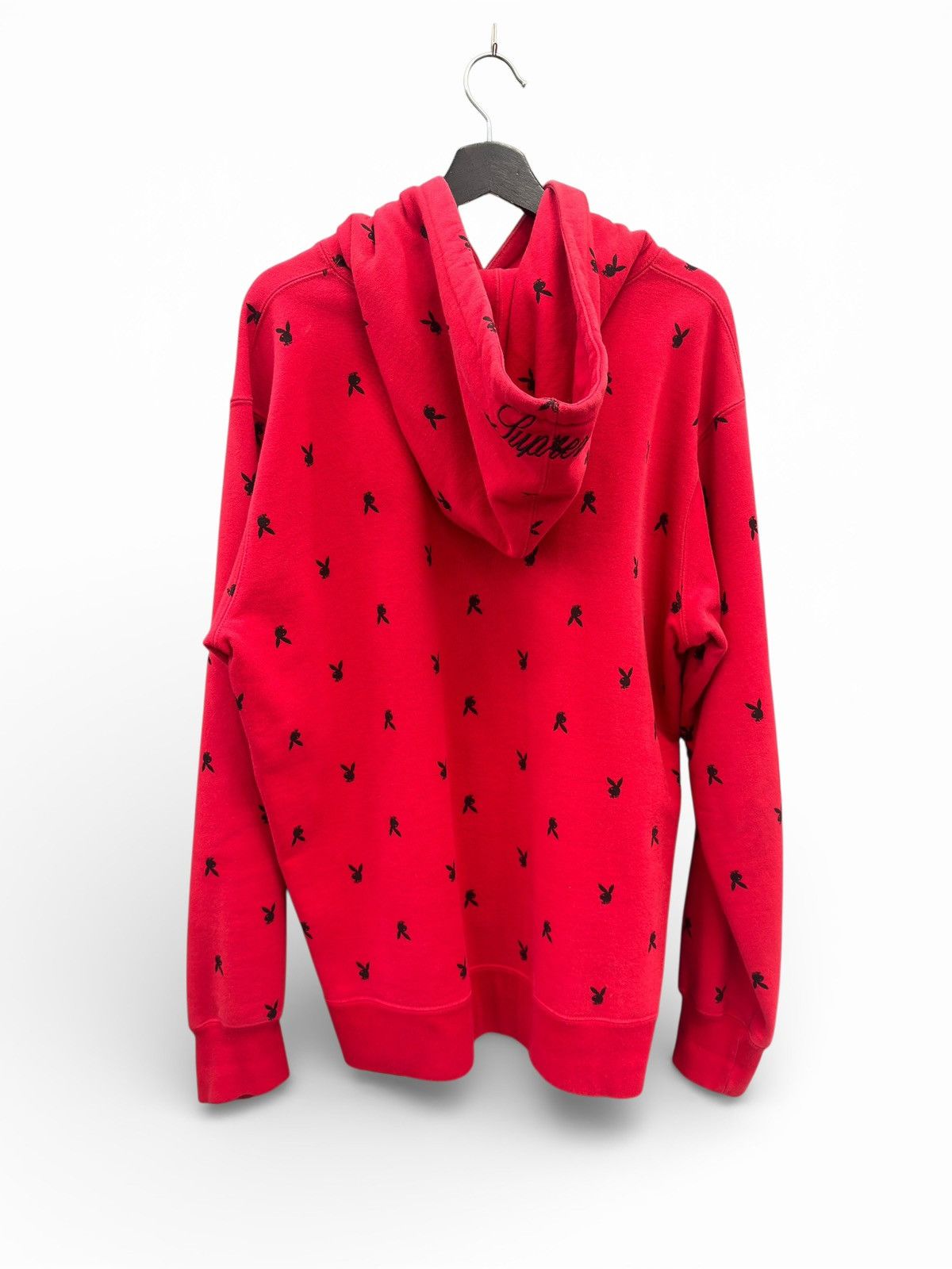Playboy × Supreme Supreme Playboy Red Hoodie Size US XL / EU 56 / 4 - 4 Thumbnail