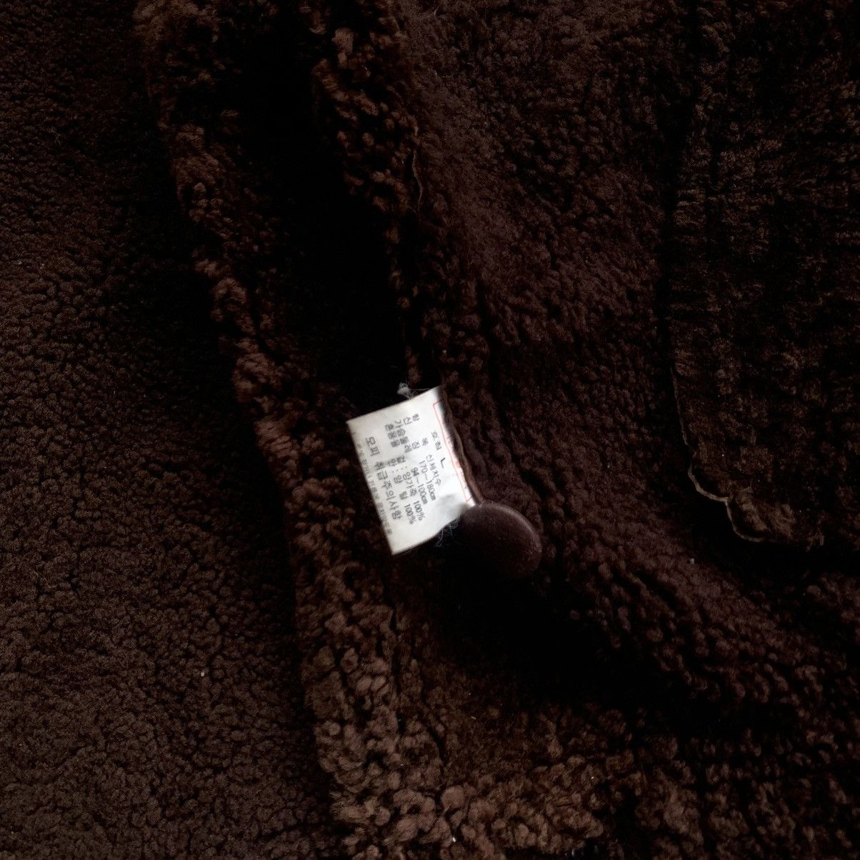 14th Addiction Vintage World Polo Shearling Leather Jacket Size US L / EU 52-54 / 3 - 8 Thumbnail