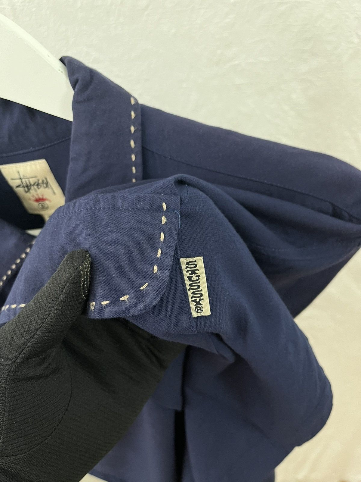 Stussy Stüssy 1990s short-sleeve rayon shirt Size US L / EU 52-54 / 3 - 8 Thumbnail