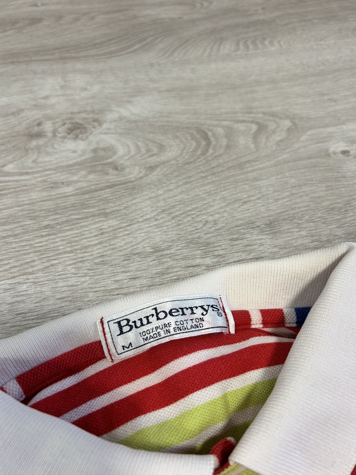 Burberry Vintage Burberrys London Polo Striped Size M UK product Size US M / EU 48-50 / 2 - 6 Thumbnail