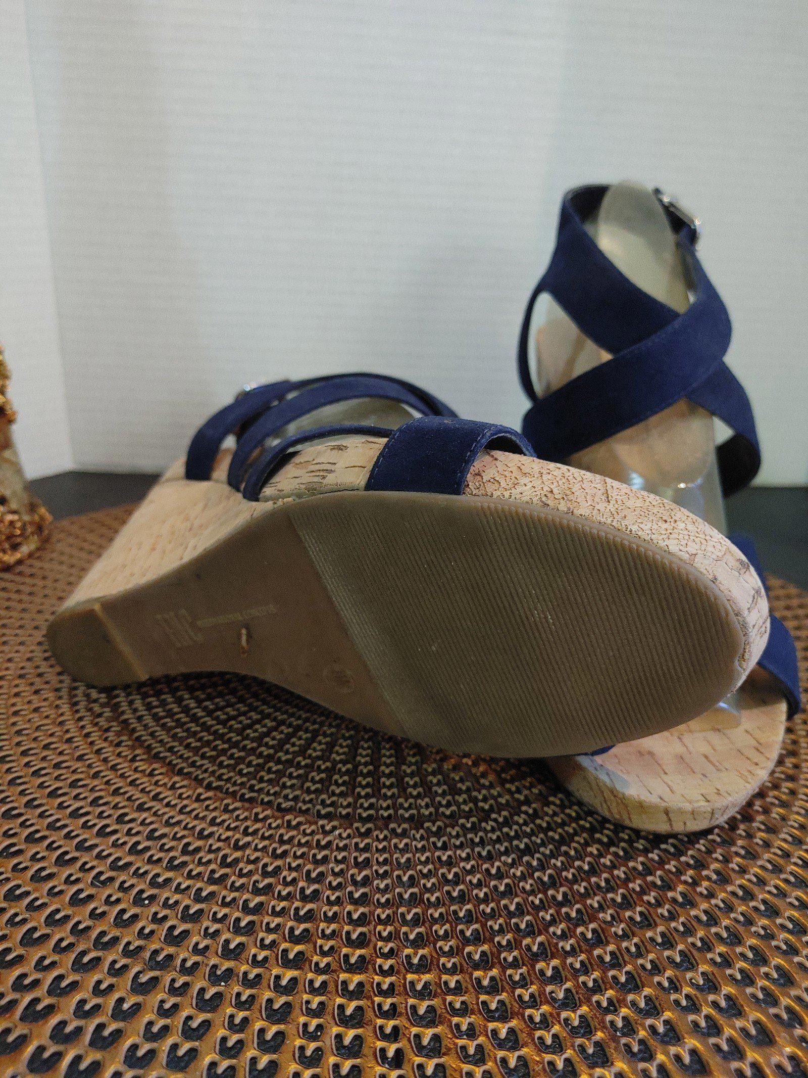 Designer INC Stylish Landor Wedge Sandals with Cork Heel Size 11M Size US 11 / IT 41 - 6 Thumbnail