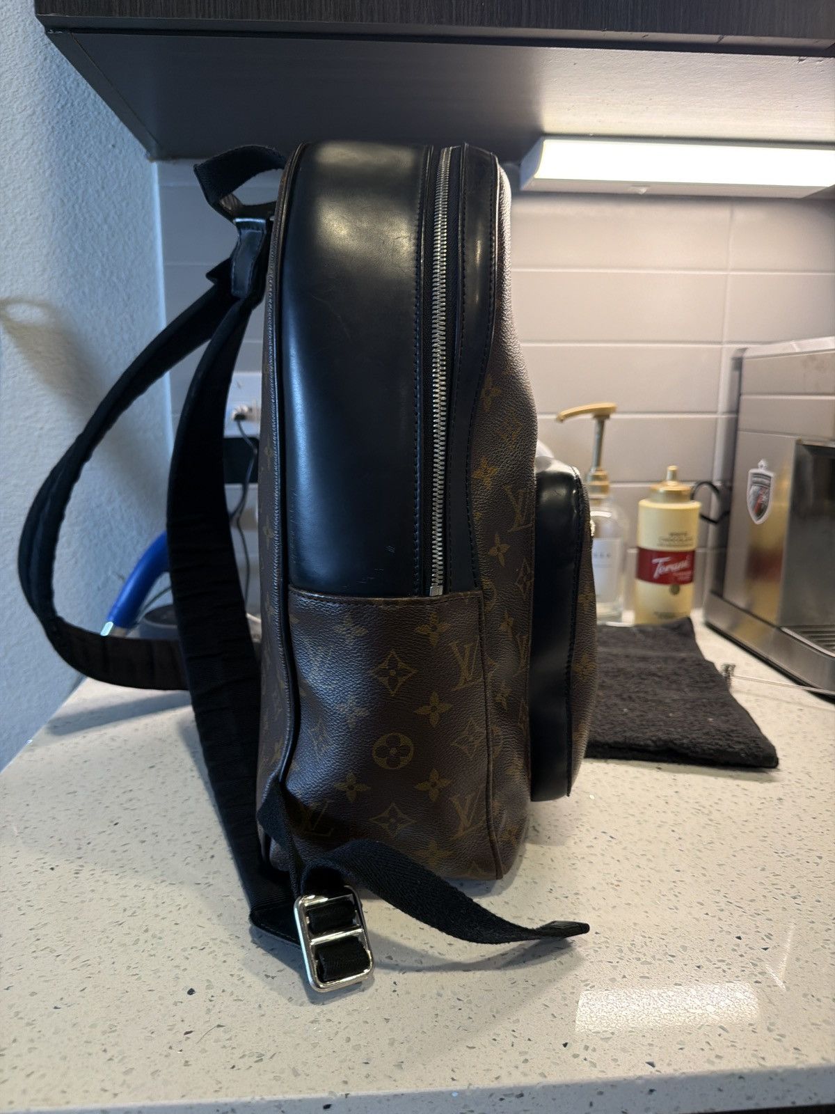 Louis Vuitton 2016 LV macassar backpack Size ONE SIZE - 6 Thumbnail