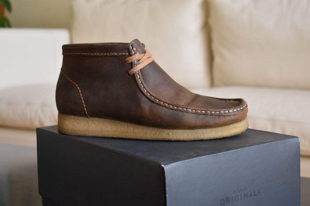 Wallabee cheap boot beeswax