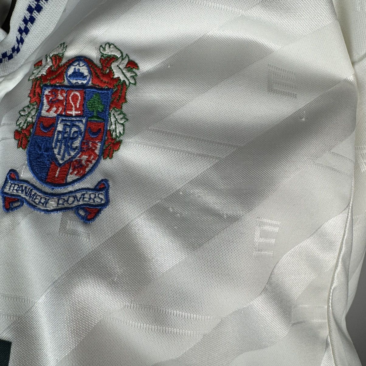 Vintage Tranmere Rovers 1989 1991 Home Football Shirt Soccer Jersey Size US XL / EU 56 / 4 - 7 Thumbnail