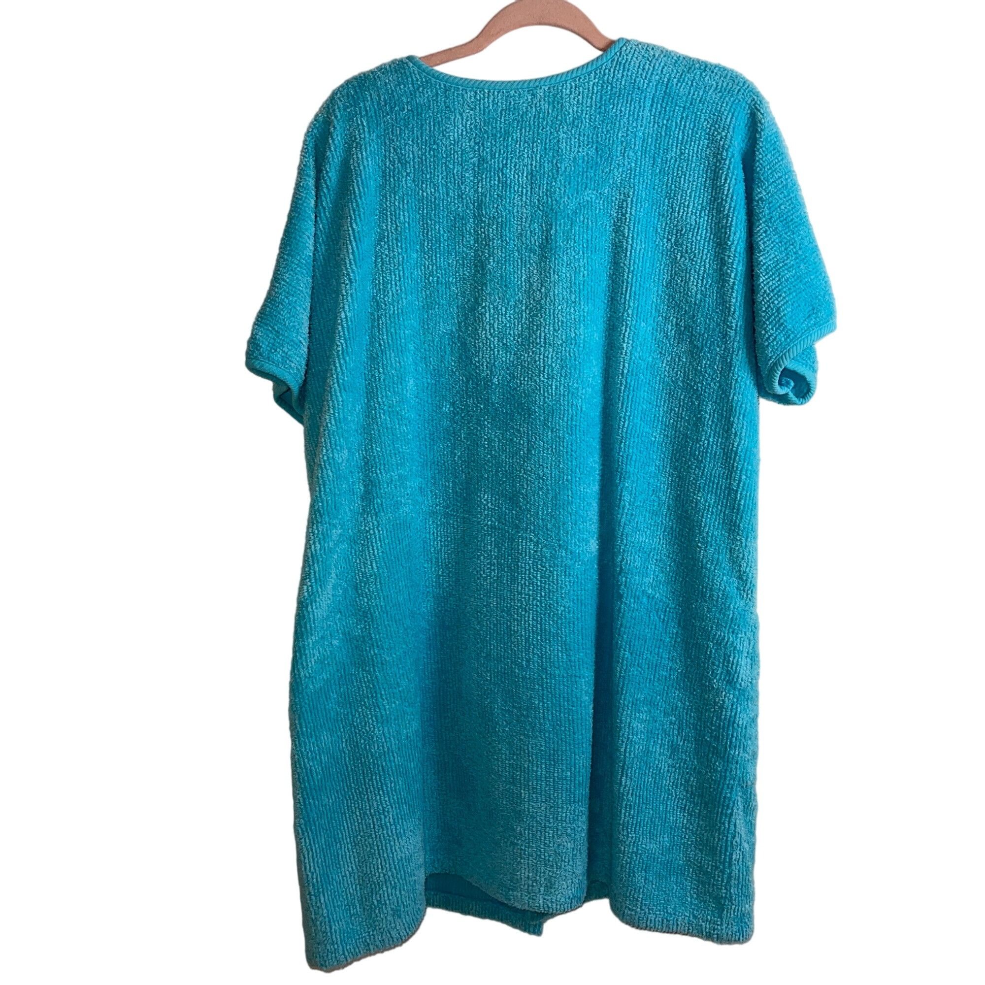 Vintage Down Under Vintage Womens Robe Size Large Blue Size ONE SIZE - 2 Thumbnail