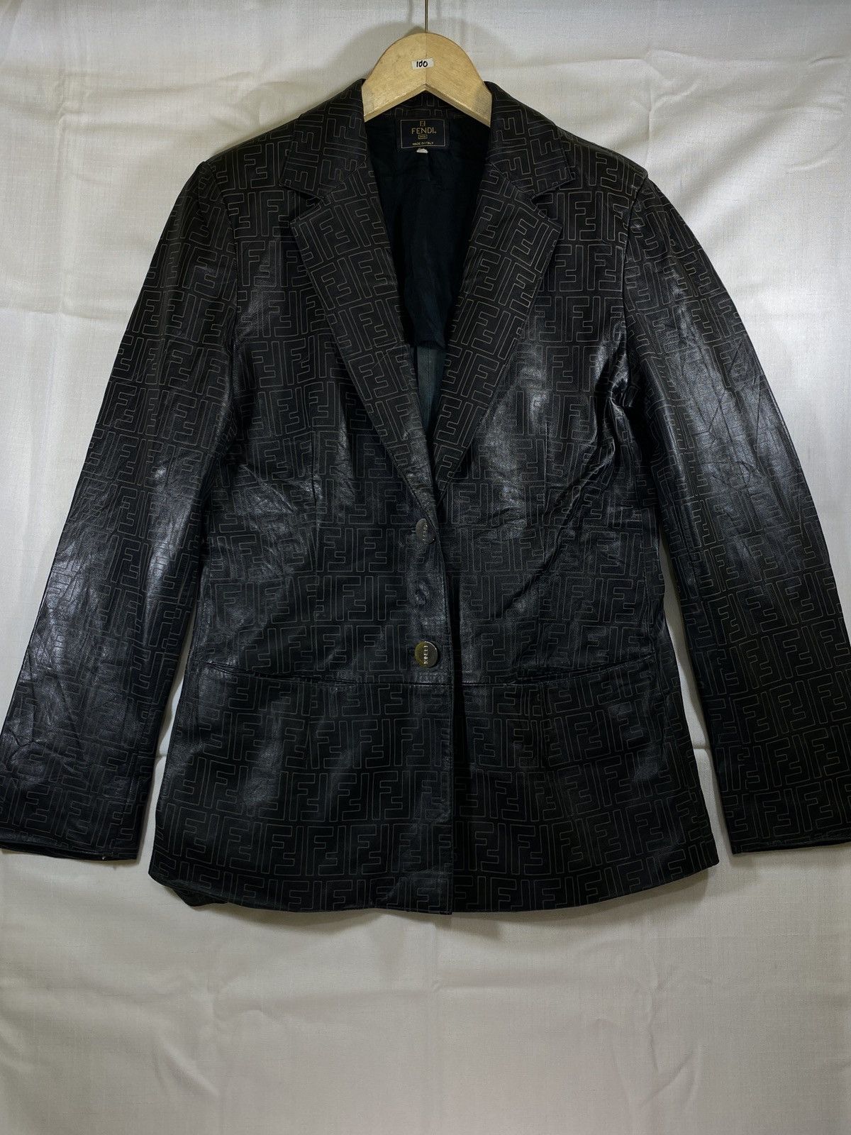 Fendi fendi blazer monogram ff Size US S / EU 44-46 / 1 - 1 Thumbnail