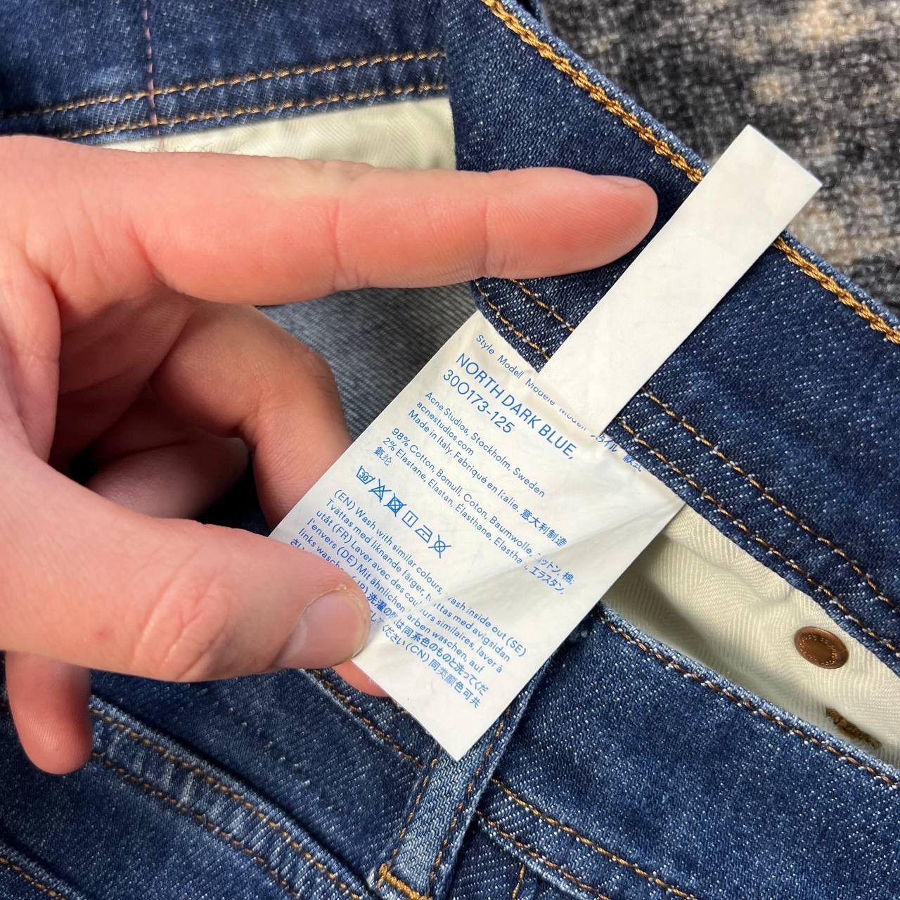 Acne Studios Acne Studios Bla Konst Luxury Blue Denim Jeans Size US 31 - 9 Thumbnail