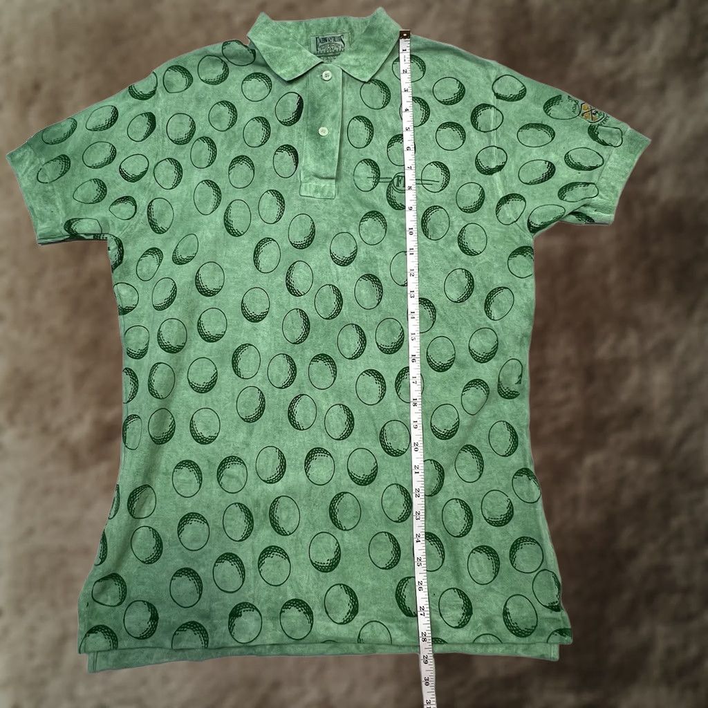 Vintage VINTAGE Fairway Blues Polo Shirt Mens S Green Golf Ball All Over Print Made In USA Shirt Mens S Green Golf Ball Polo Shirt Size US S / EU 44-46 / 1 - 1 Thumbnail